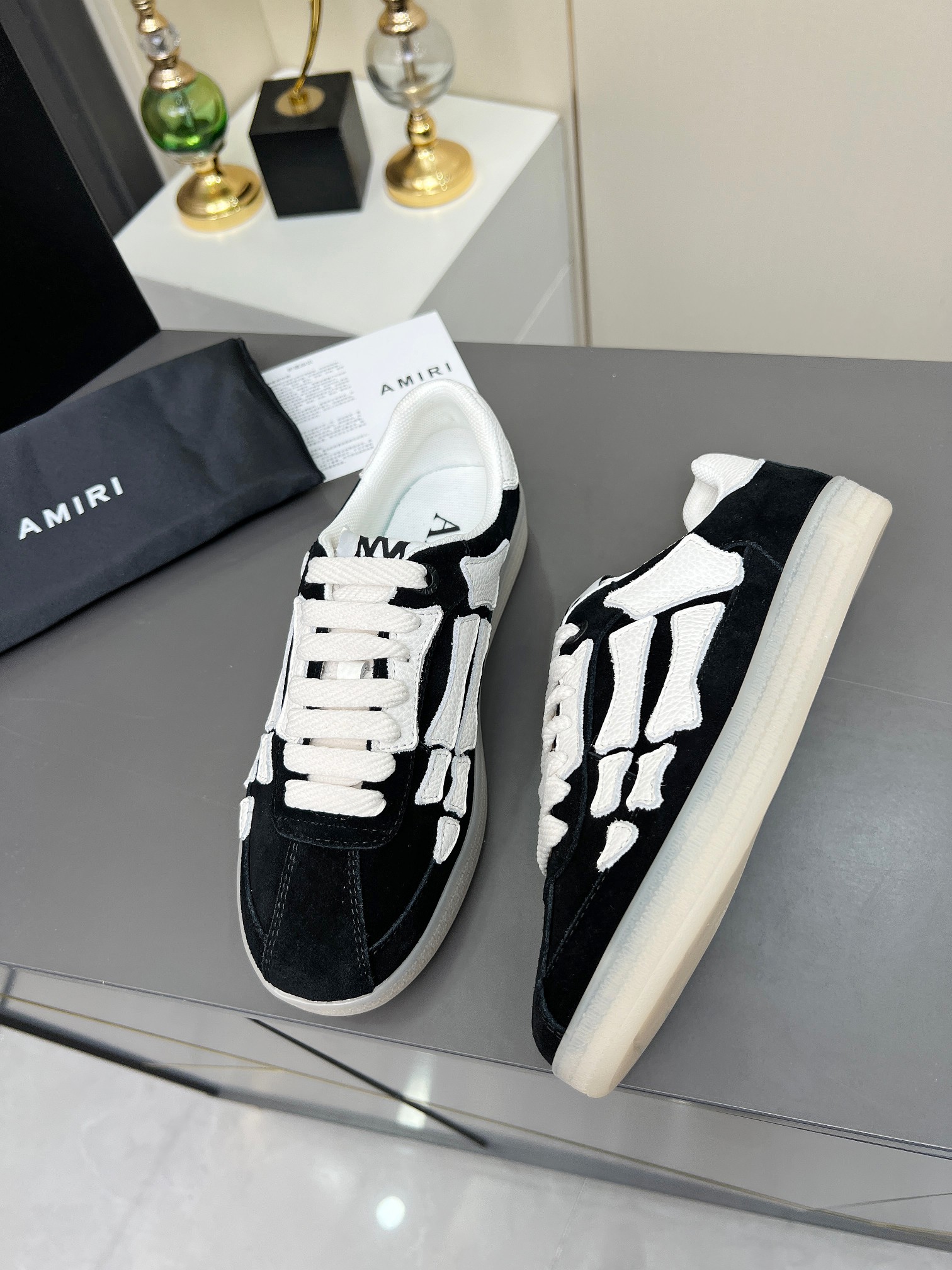 Amiri Amiri骨头鞋 特价 35/1 36/2 37/2 38/2 40/1
