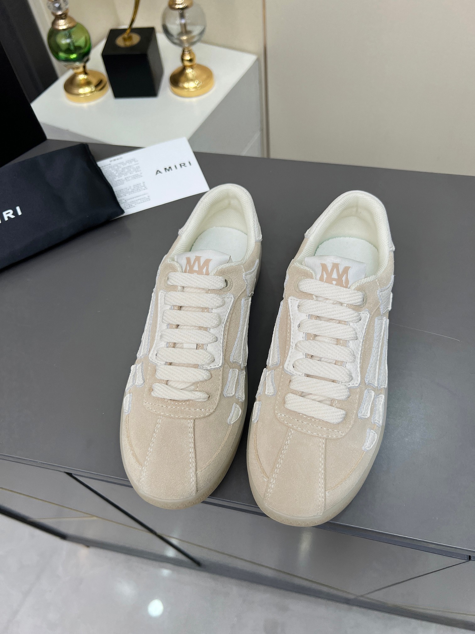 Amiri Amiri骨头鞋 特价 35 36 37 38