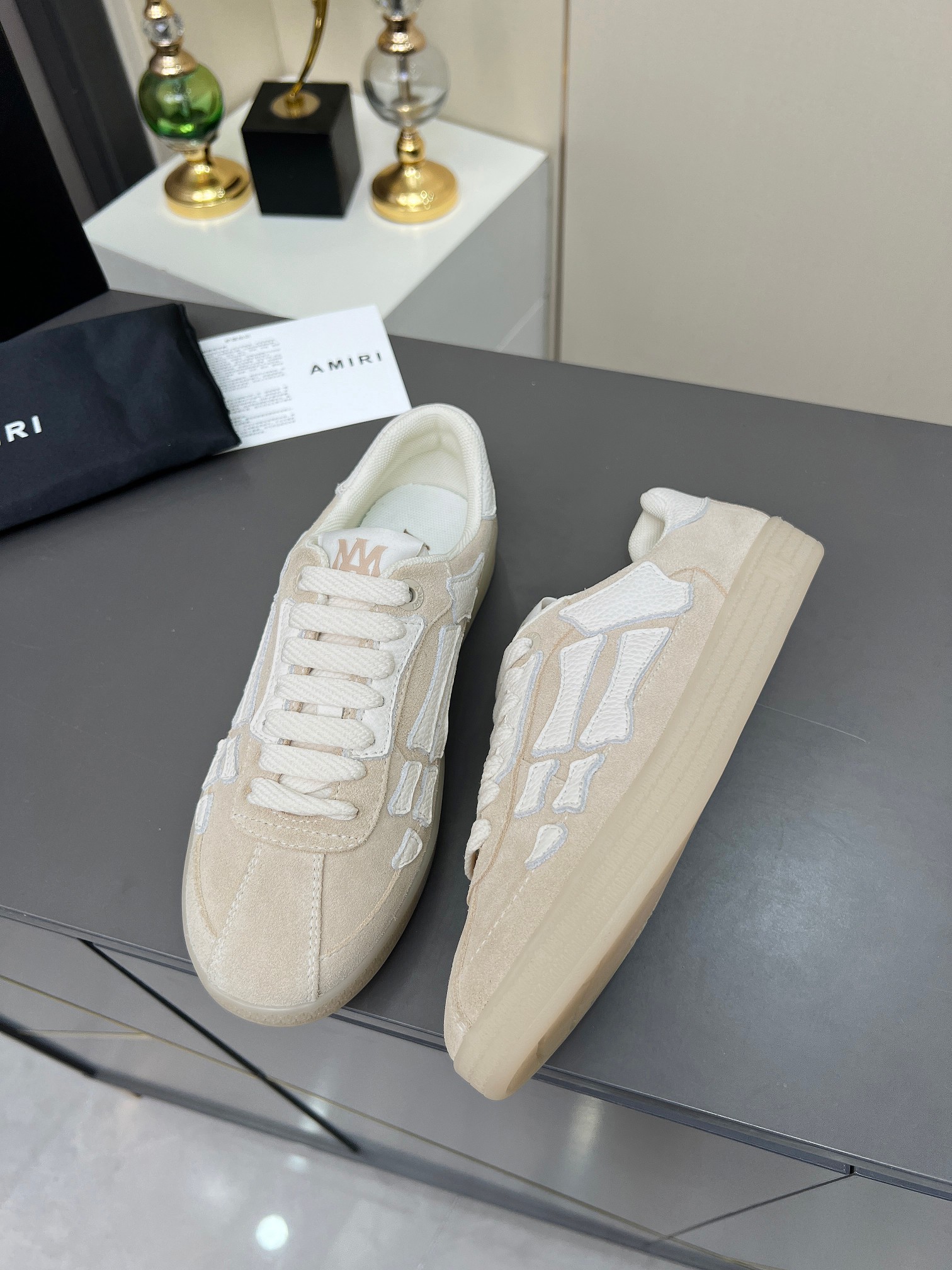 Amiri Amiri骨头鞋 特价 35 36 37 38