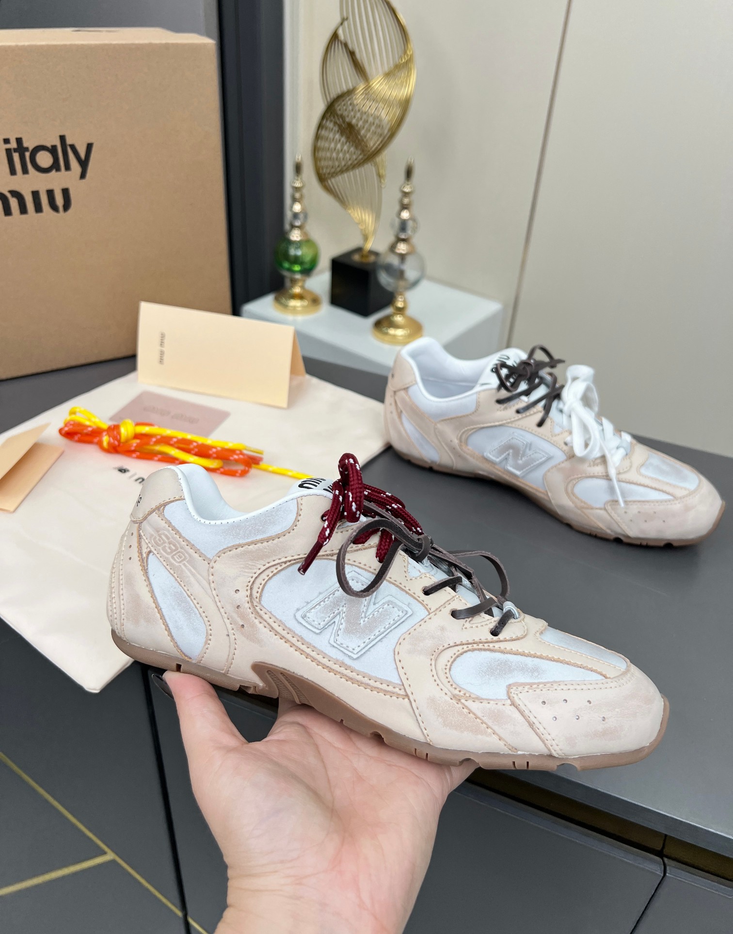 Miu Miu x New Balance 530 Sneakers - Limited Edition Collaboration Shoes 1 a1743980597584 2756