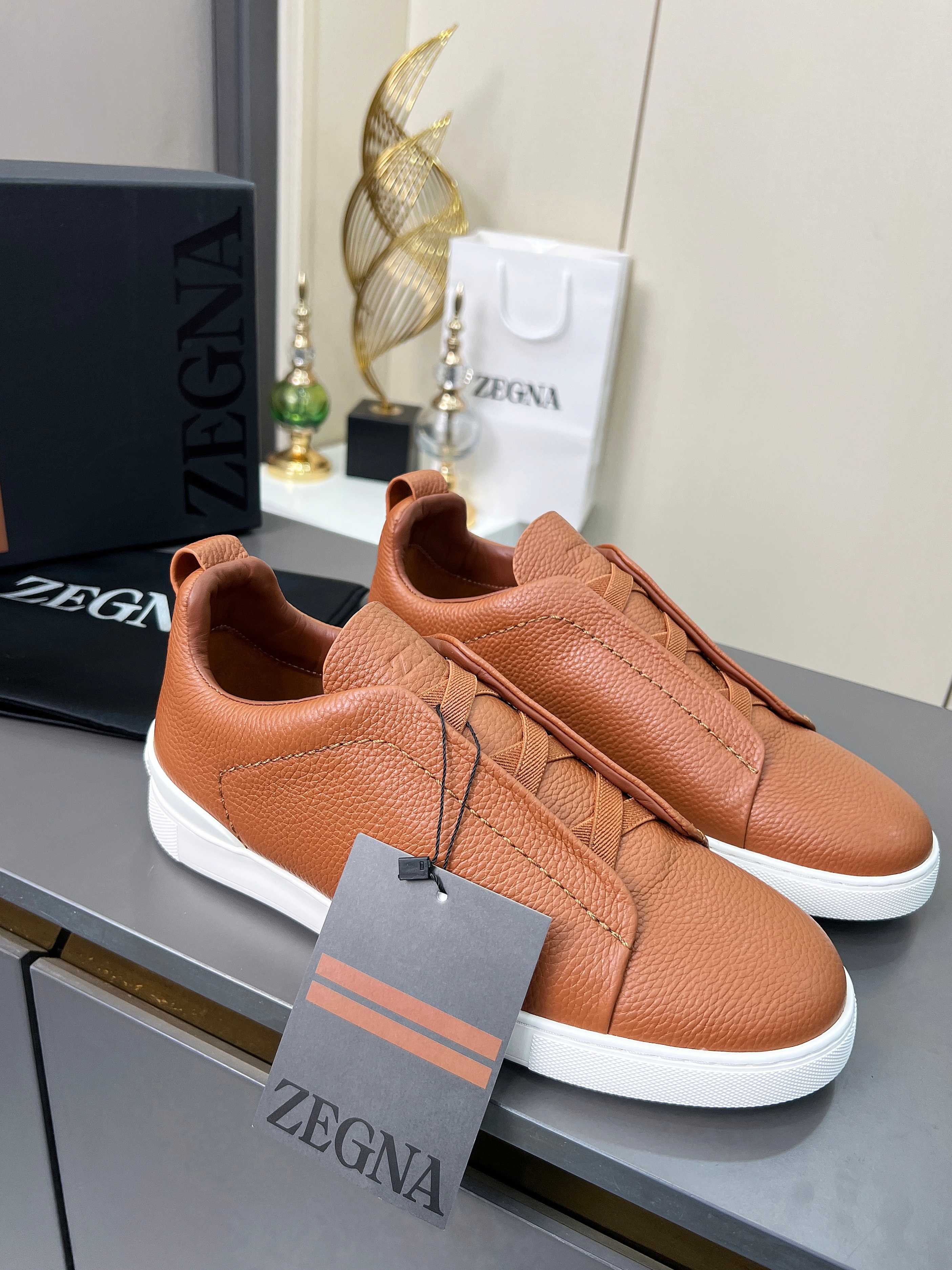 Ermenegildo Zegna Men’s Triple Stitch Sports Shoes Review: Quality Tweed, Comfortable Fit. - 图片 2