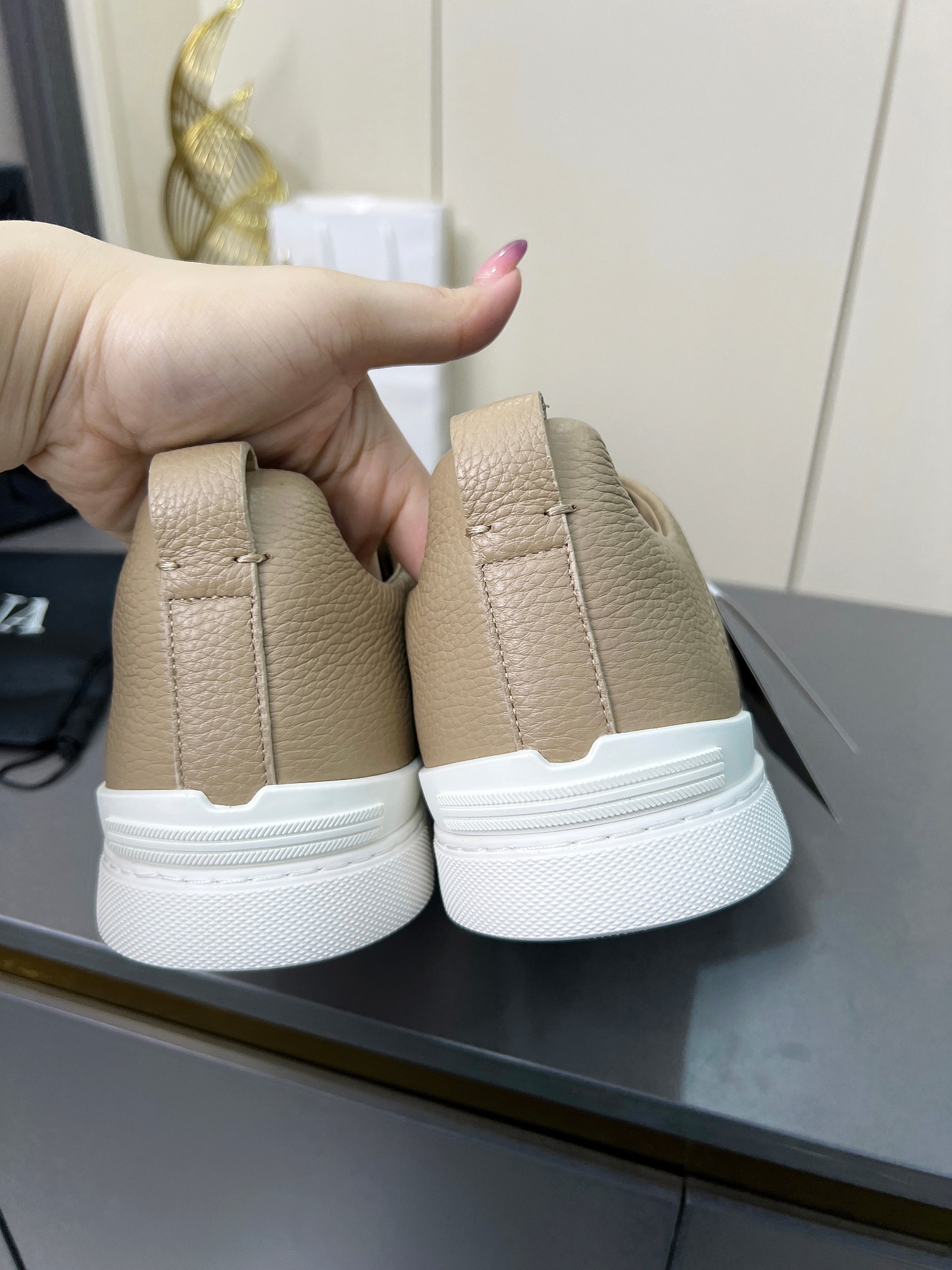 Ermenegildo Zegna Triple Stitch Sports Shoes: High-Quality Leather, Comfortable Fit, Limited Edition - 图片 5