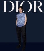 Dior Clothing Knit Sweater Tank Tops&Camis Blue Printing Knitting Wool Oblique