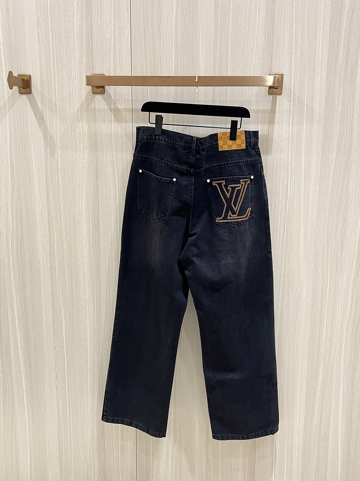Louis Vuitton Pearl Button Denim Jacket & Jeans Set 7 i1759397989419 2333 0 5