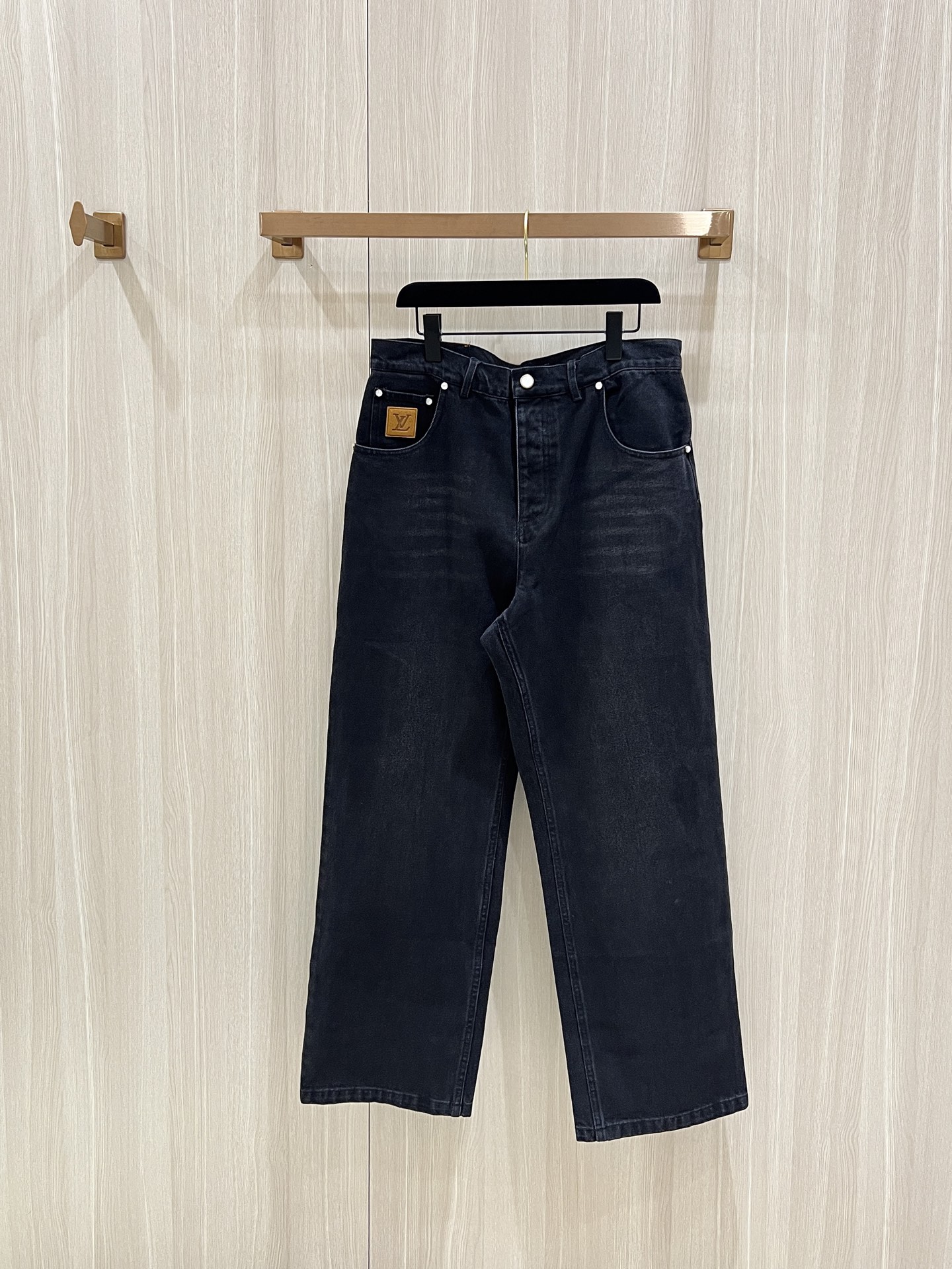 Louis Vuitton Pearl Button Denim Jacket & Jeans Set 2 i1759397989472 6895 0 0