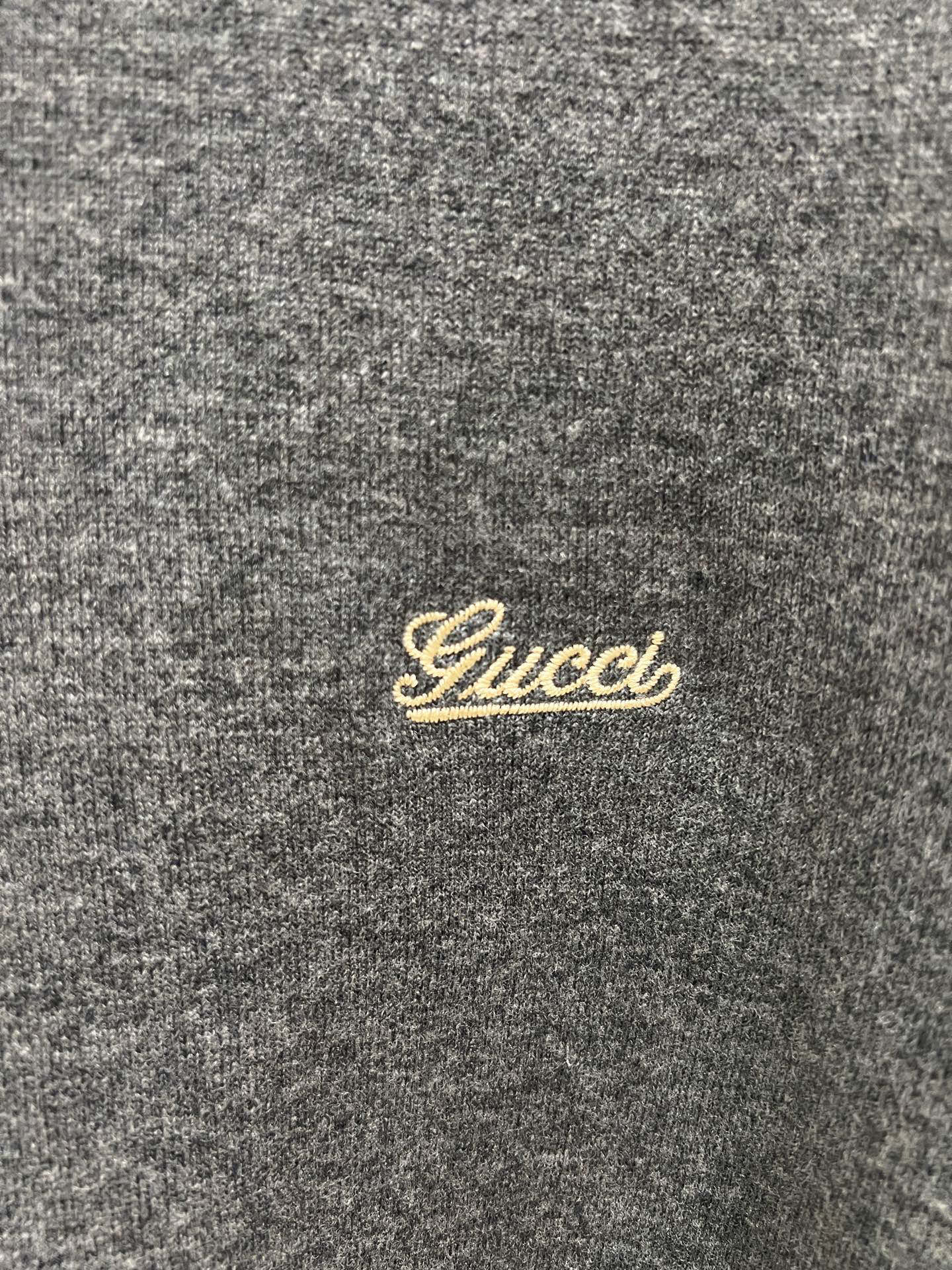 Gucci Embroidered Logo Wool Sweater: Unisex Style, Soft & Warm - S to L 4 i1763491821994 6311 0 2