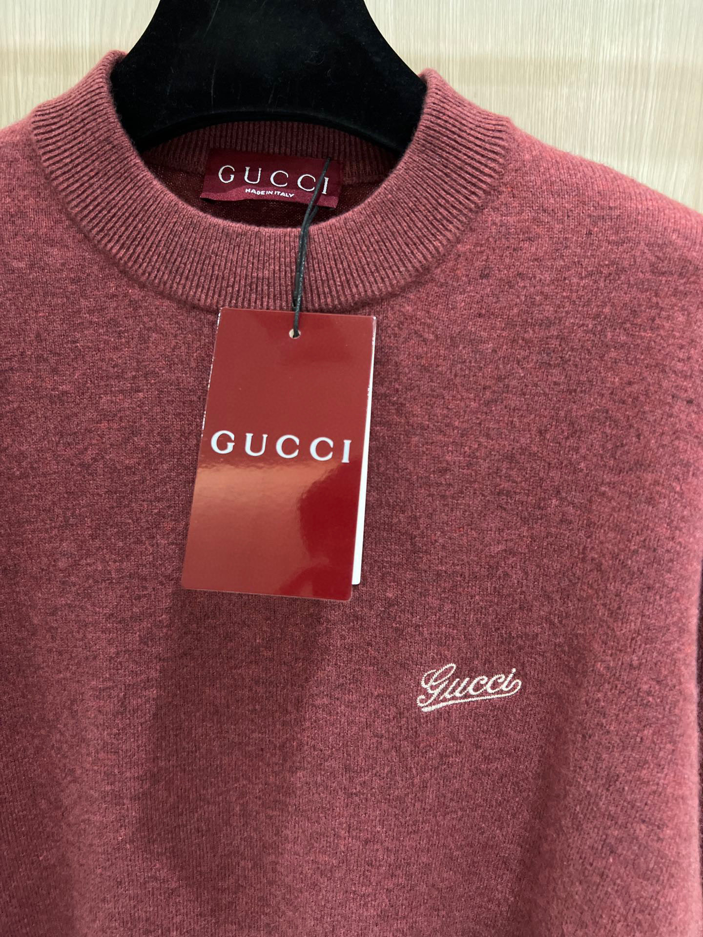 Gucci Red Wool Sweater: Unisex, Cozy, and Stylish - S to L Sizes Available 4 i1763491967655 4228 0 2