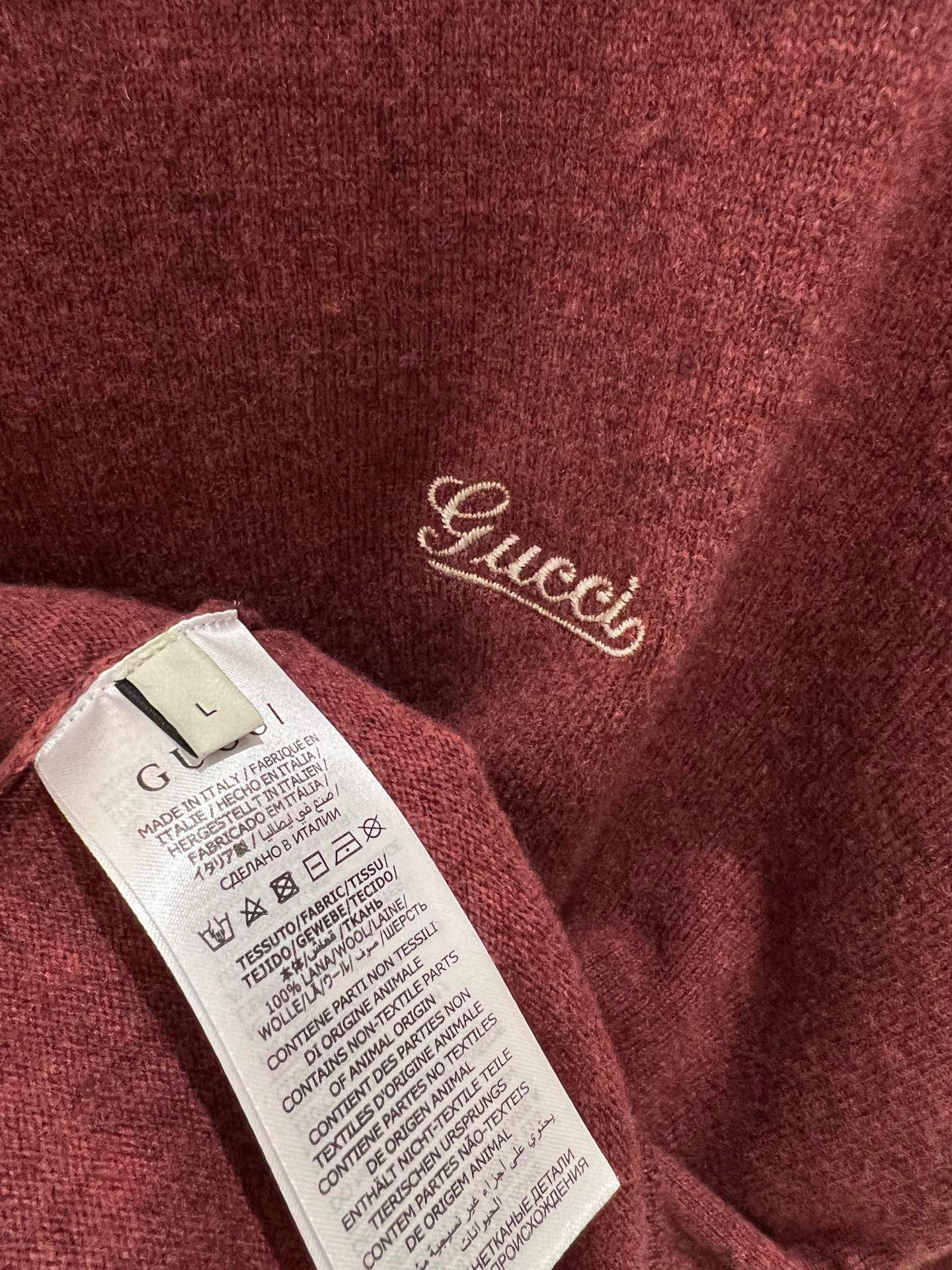 Gucci Red Wool Sweater: Unisex, Cozy, and Stylish - S to L Sizes Available 6 i1763491967665 6043 0 4