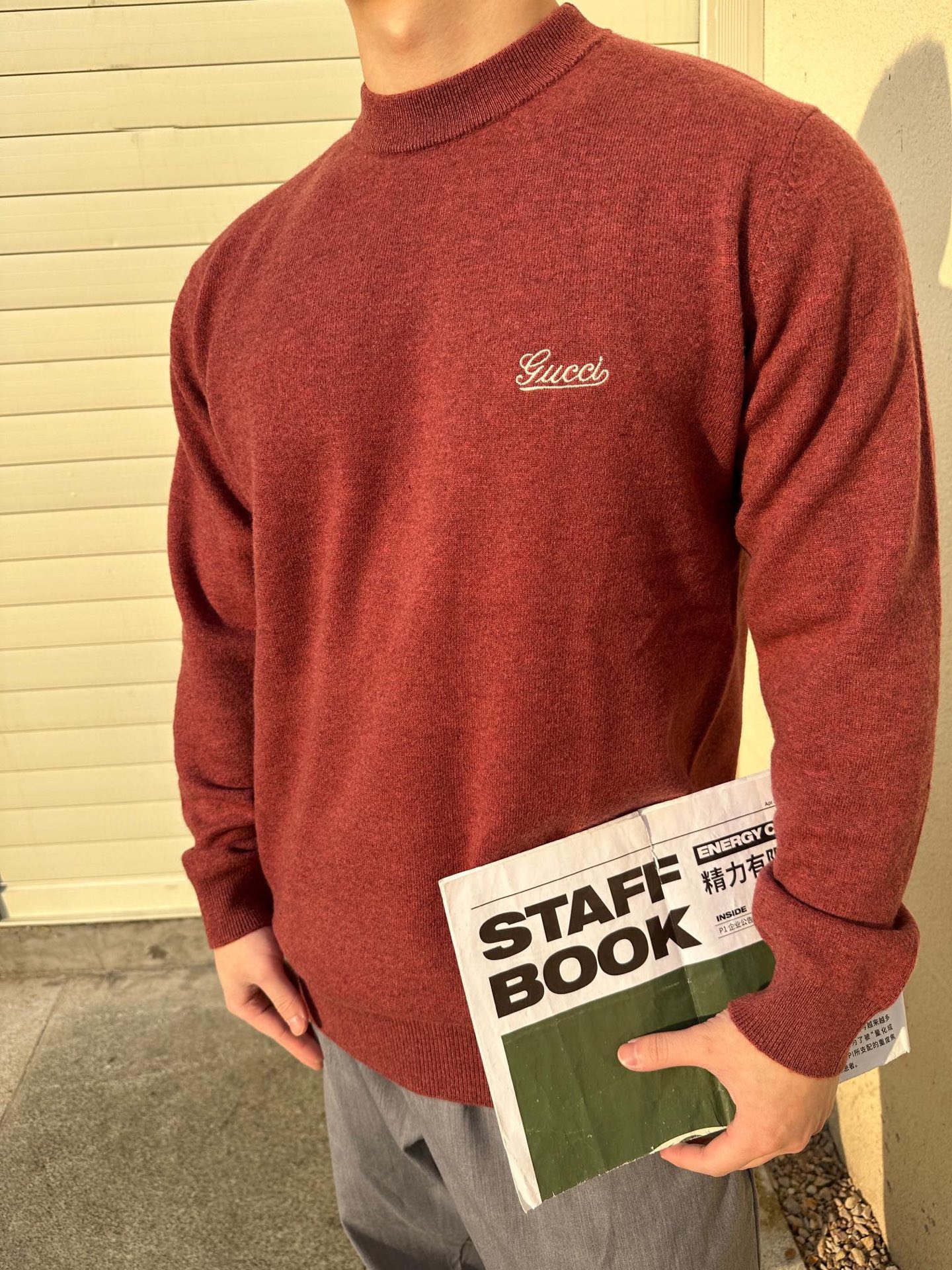 Gucci Red Wool Sweater: Unisex, Cozy, and Stylish - S to L Sizes Available 8 i1763491968964 5905 0 6