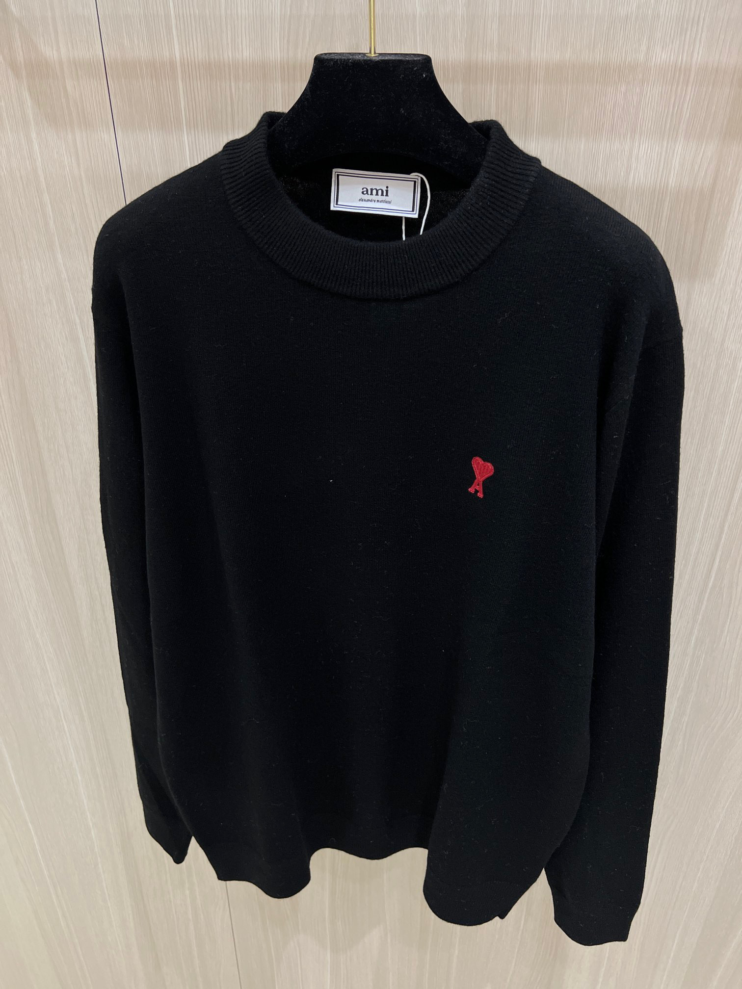 Ami Heart Wool Sweater Unisex - Cozy & Stylish Fall/Winter Fashion 3 i1763493482311 7201 0 1