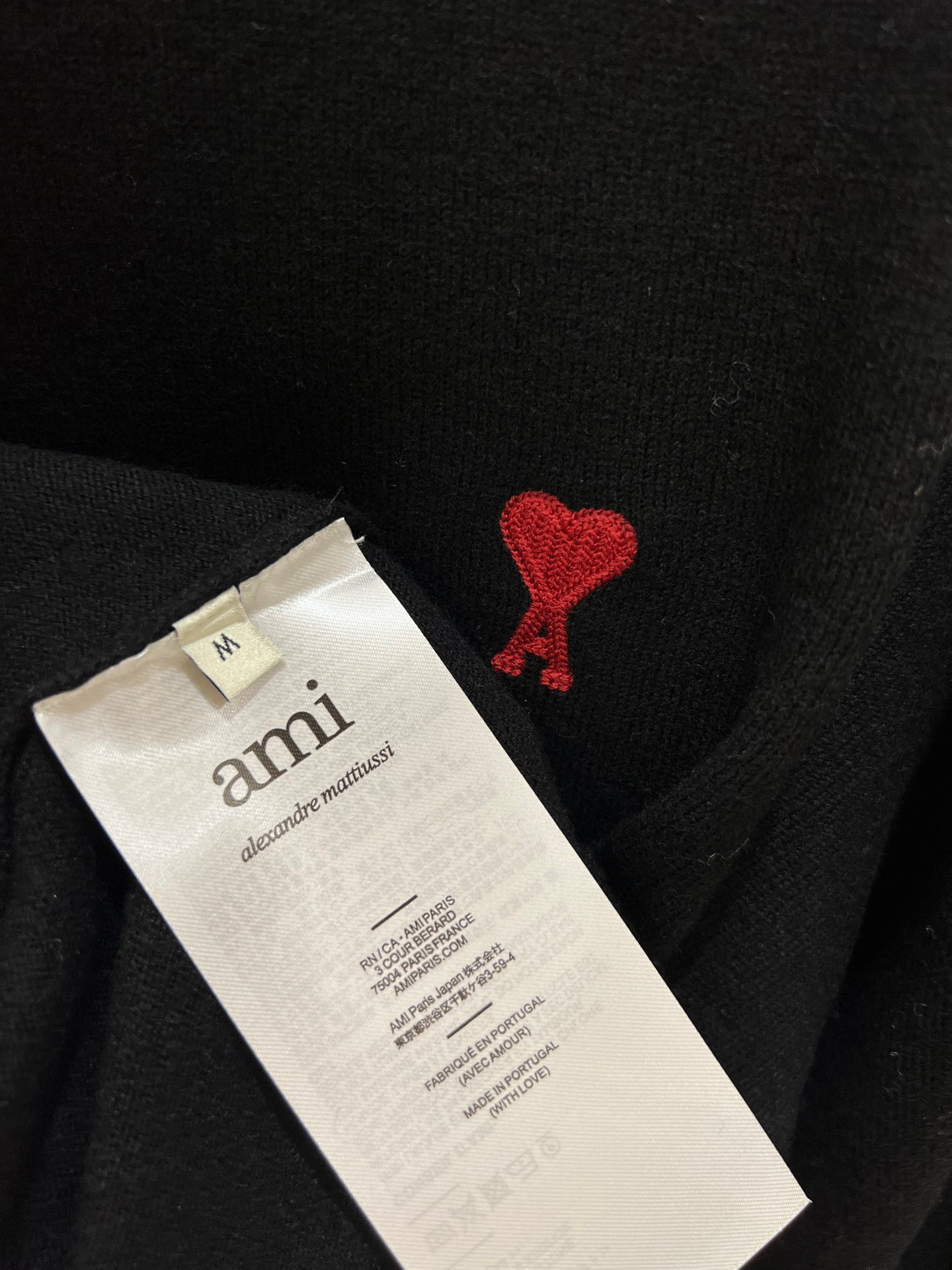 Ami Heart Wool Sweater Unisex - Cozy & Stylish Fall/Winter Fashion 5 i1763493483498 8977 0 3