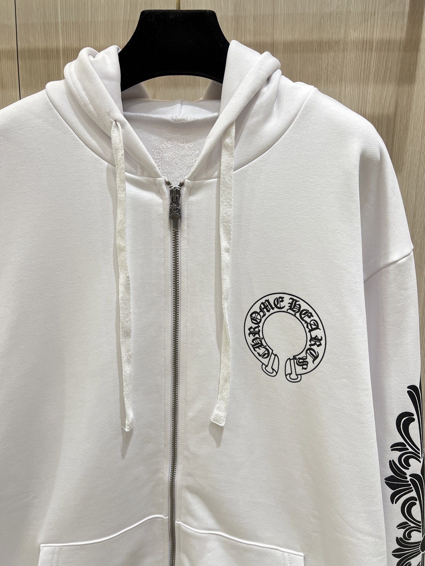 Chrome Hearts Horseshoe & Dragon Zip-Up Hoodie - Vintage Style, Premium Fabric 4 i1764158018320 7304 0 2
