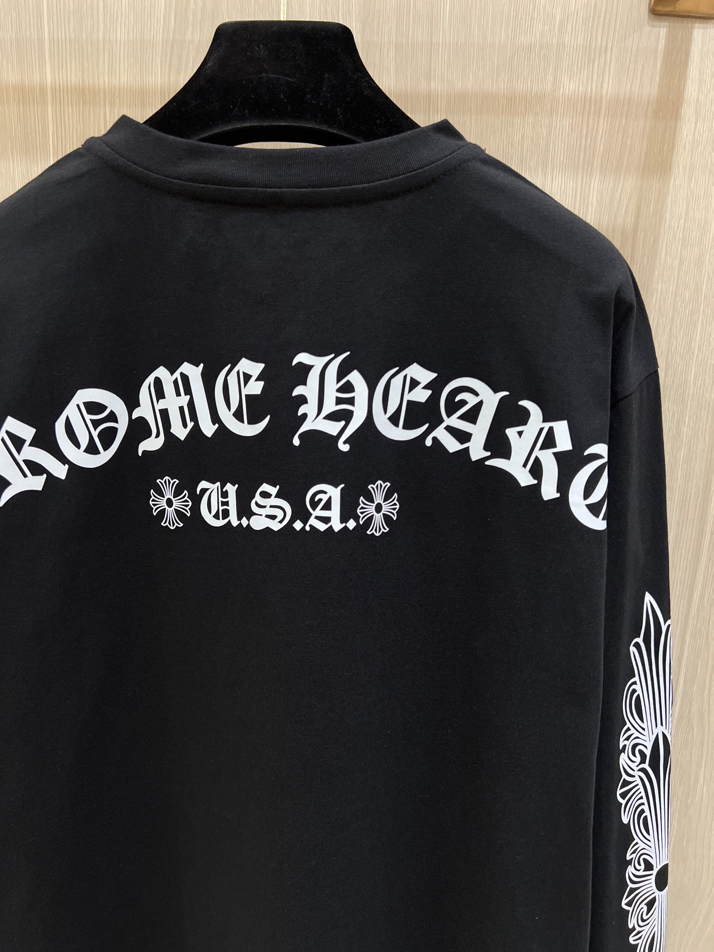 Chrome Hearts Cross Floral Button Long Sleeve - Vintage Silver Accent 7 i1764158352352 1824 0 5