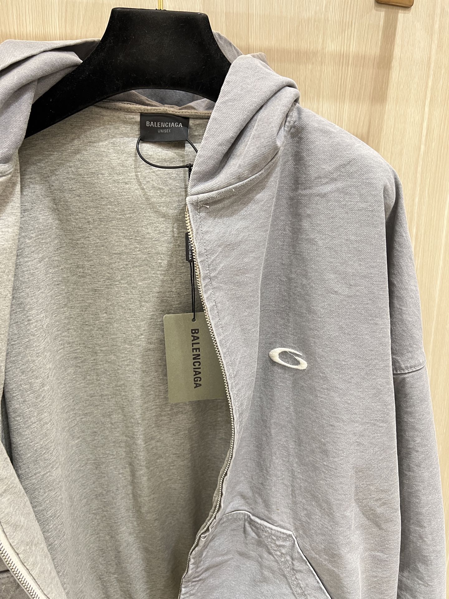 Balenciaga Distressed Denim Jacket - Stylish Gray Cotton Outerwear 5 i1764442758710 1743 0 3