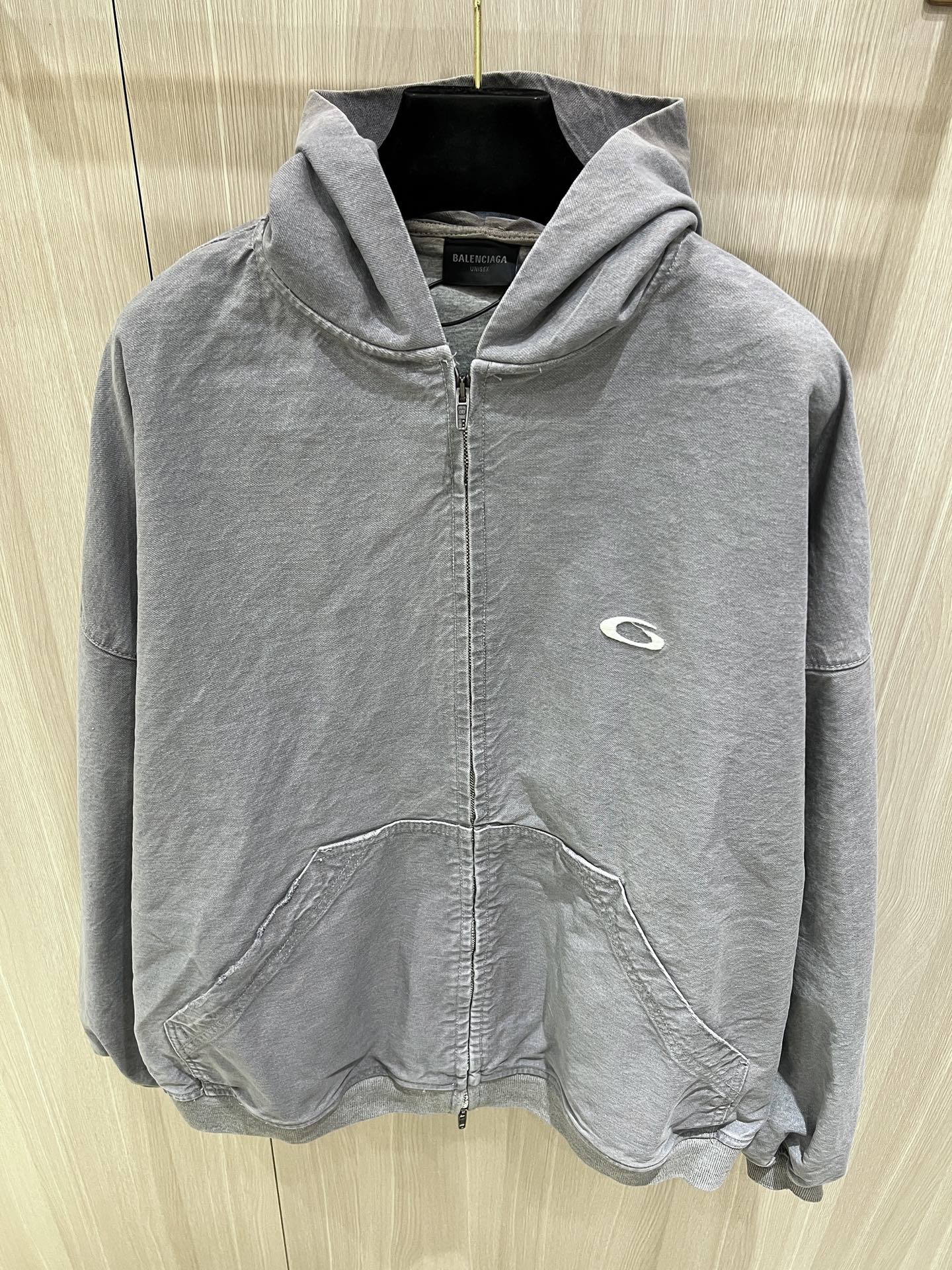 Balenciaga Distressed Denim Jacket - Stylish Gray Cotton Outerwear 3 i1764442758844 720 0 1