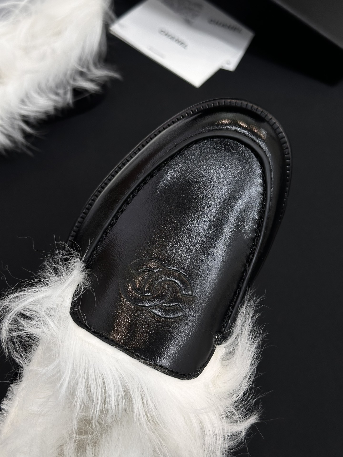 NO:647711,High-definition enlarged detail display of the upper - loafers, fur shoes, loafers19860909鞋面高清放大细节展示-,乐福鞋毛毛鞋,loafers,Women's Shoes