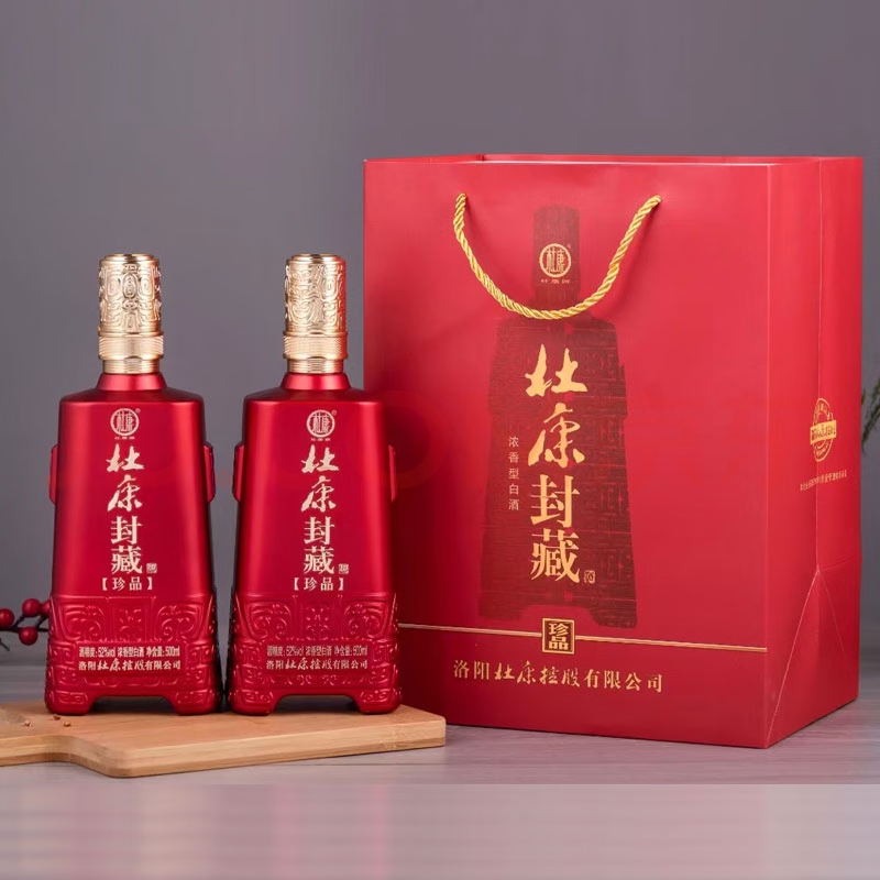 杜康酒杜康封藏珍品52度浓香白酒 52度 500mL 6瓶 整箱

扫码价698/瓶
京东售价整箱4134 