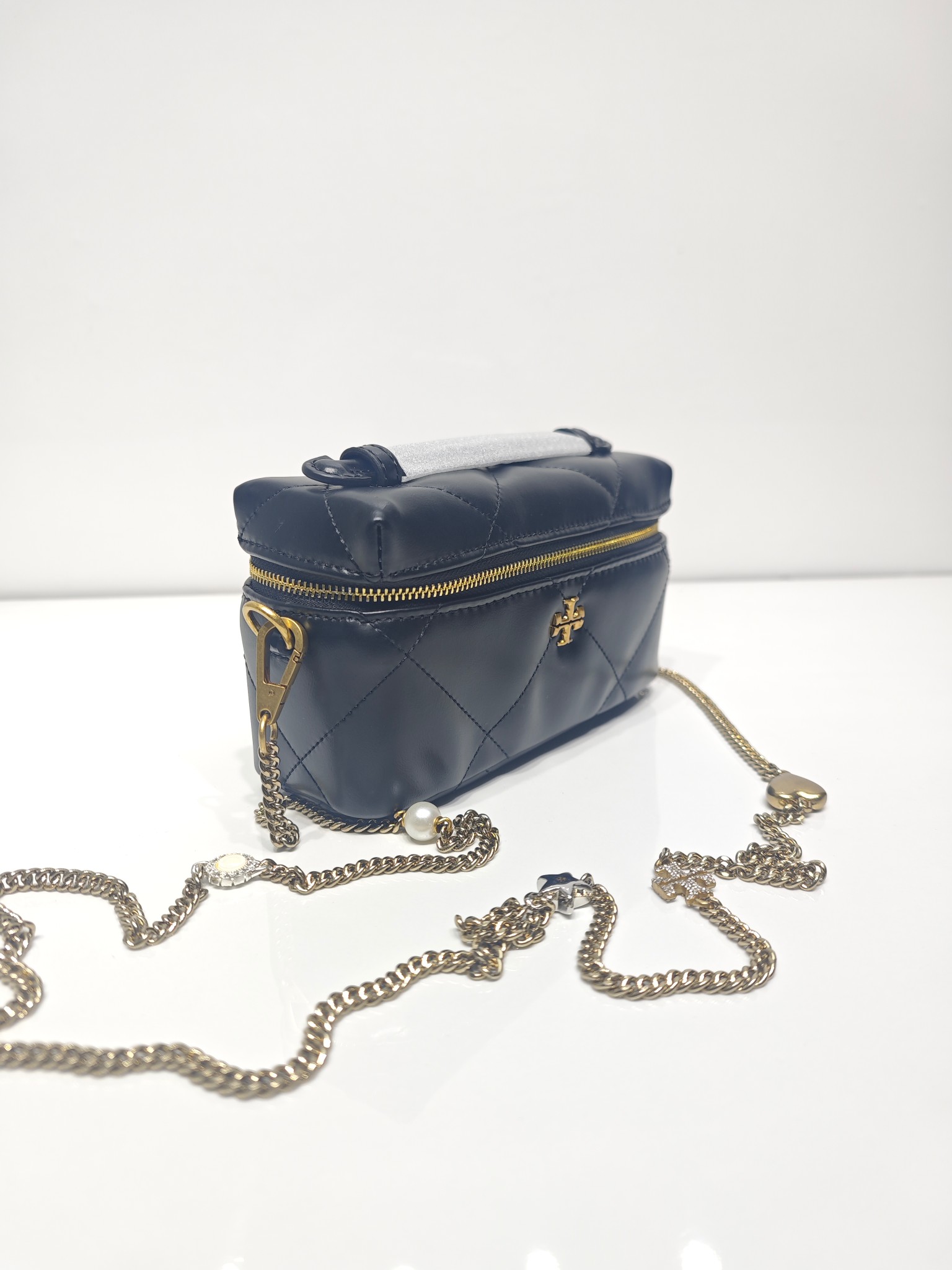 Tory Burch 新款到货 Tory Burch｜ kira化妆包宝石链款