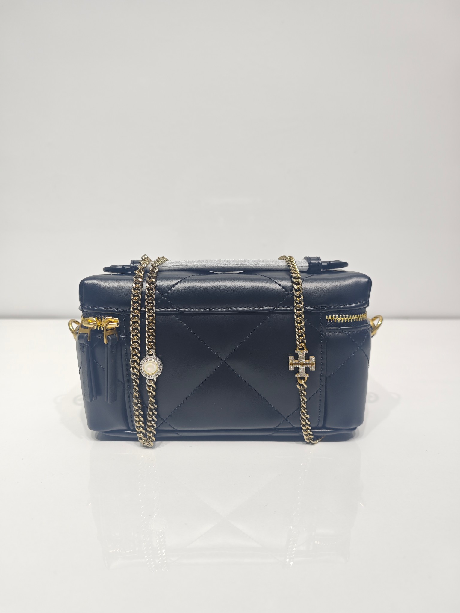 Tory Burch 新款到货 Tory Burch｜ kira化妆包宝石链款