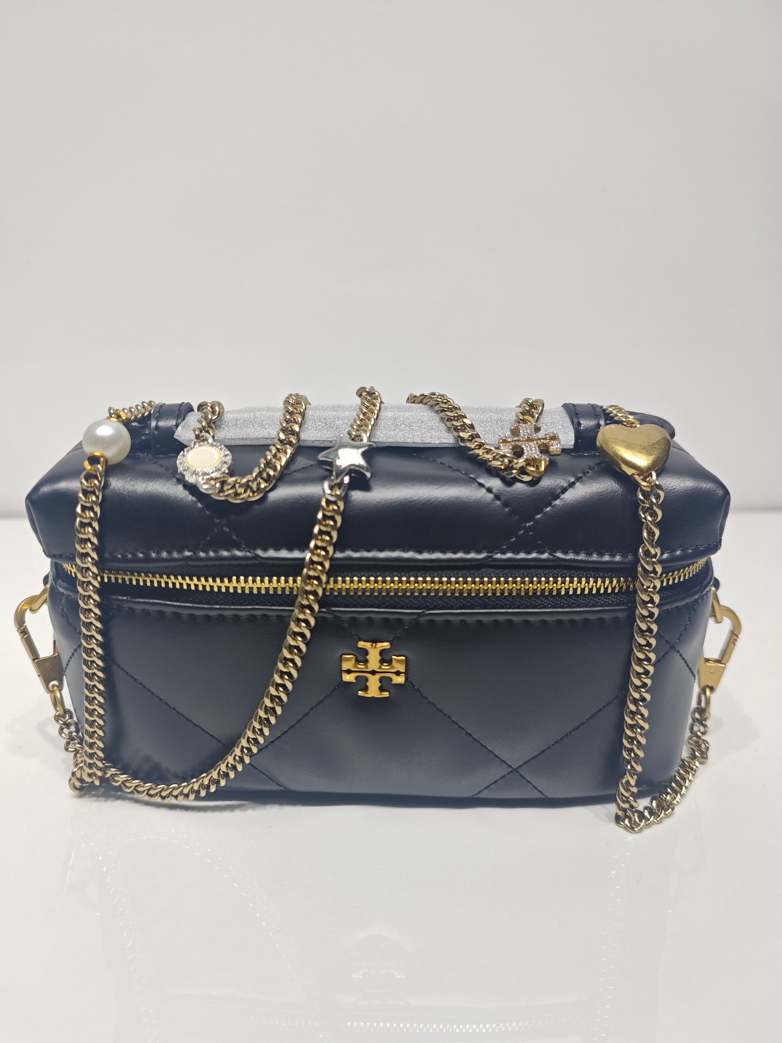 Tory Burch 新款到货 Tory Burch｜ kira化妆包宝石链款