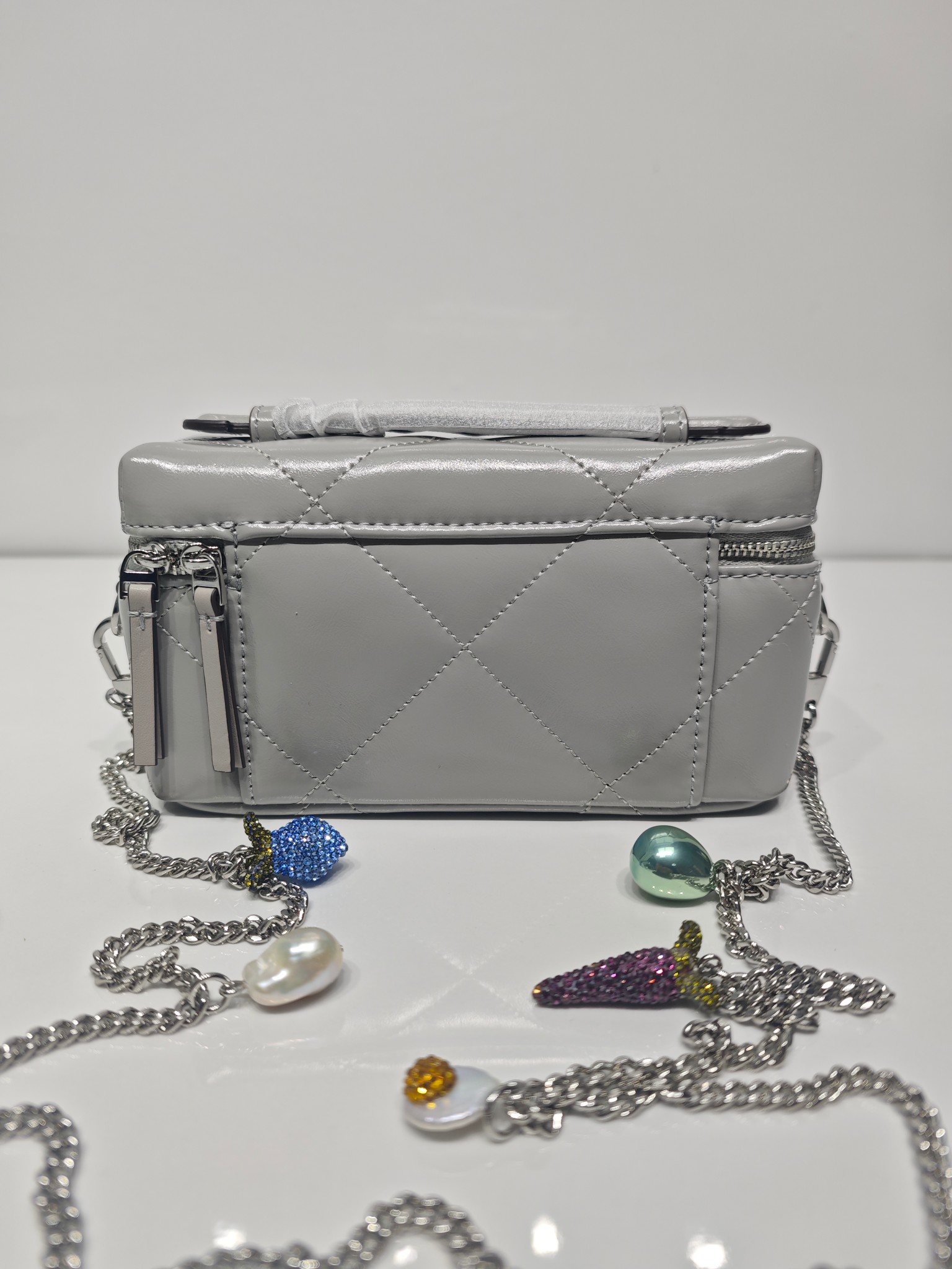 Tory Burch 新款到货 Tory Burch｜ kira化妆包宝石钻石链款