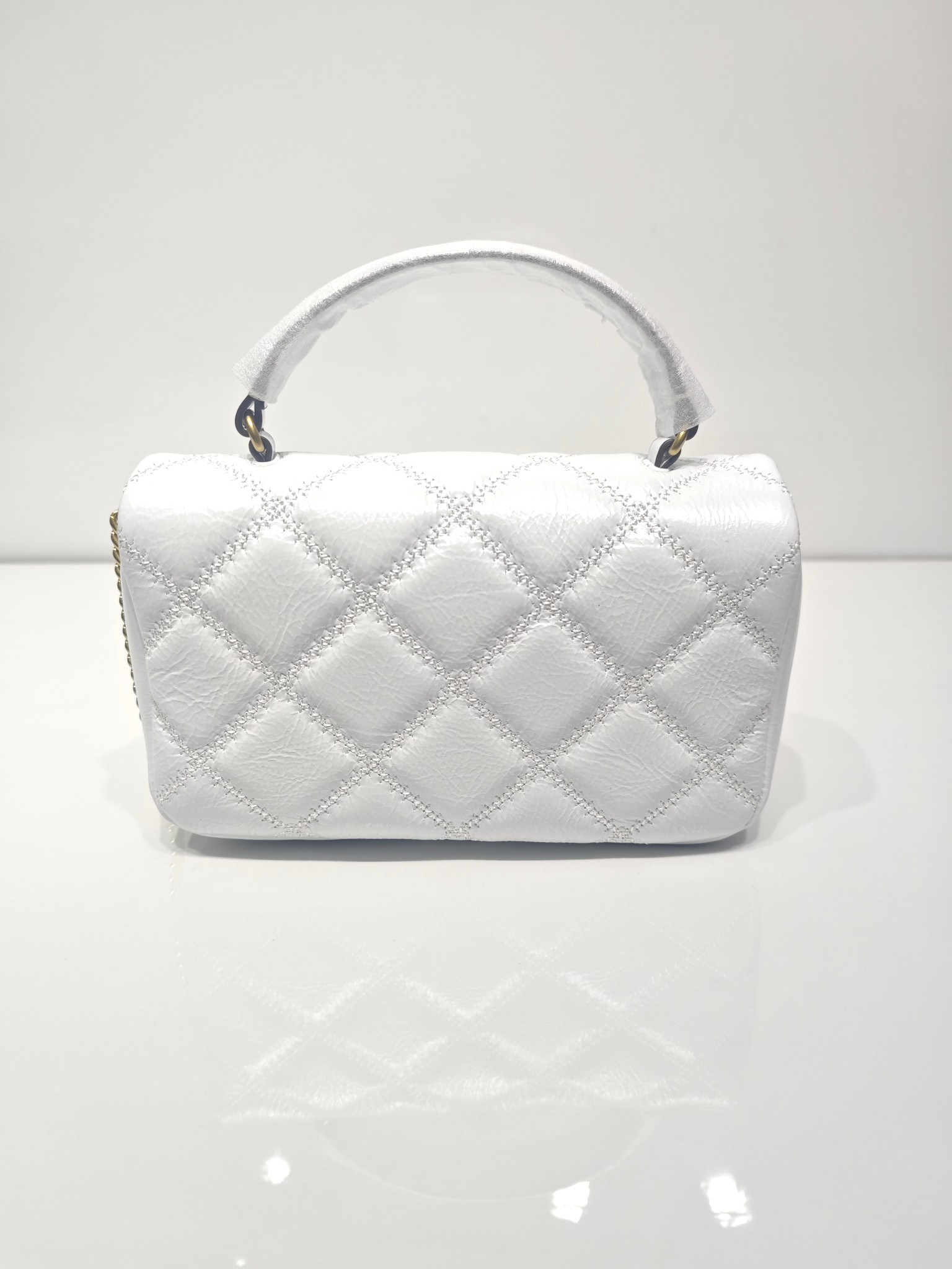 Tory Burch TB 新款willa全皮白色 了