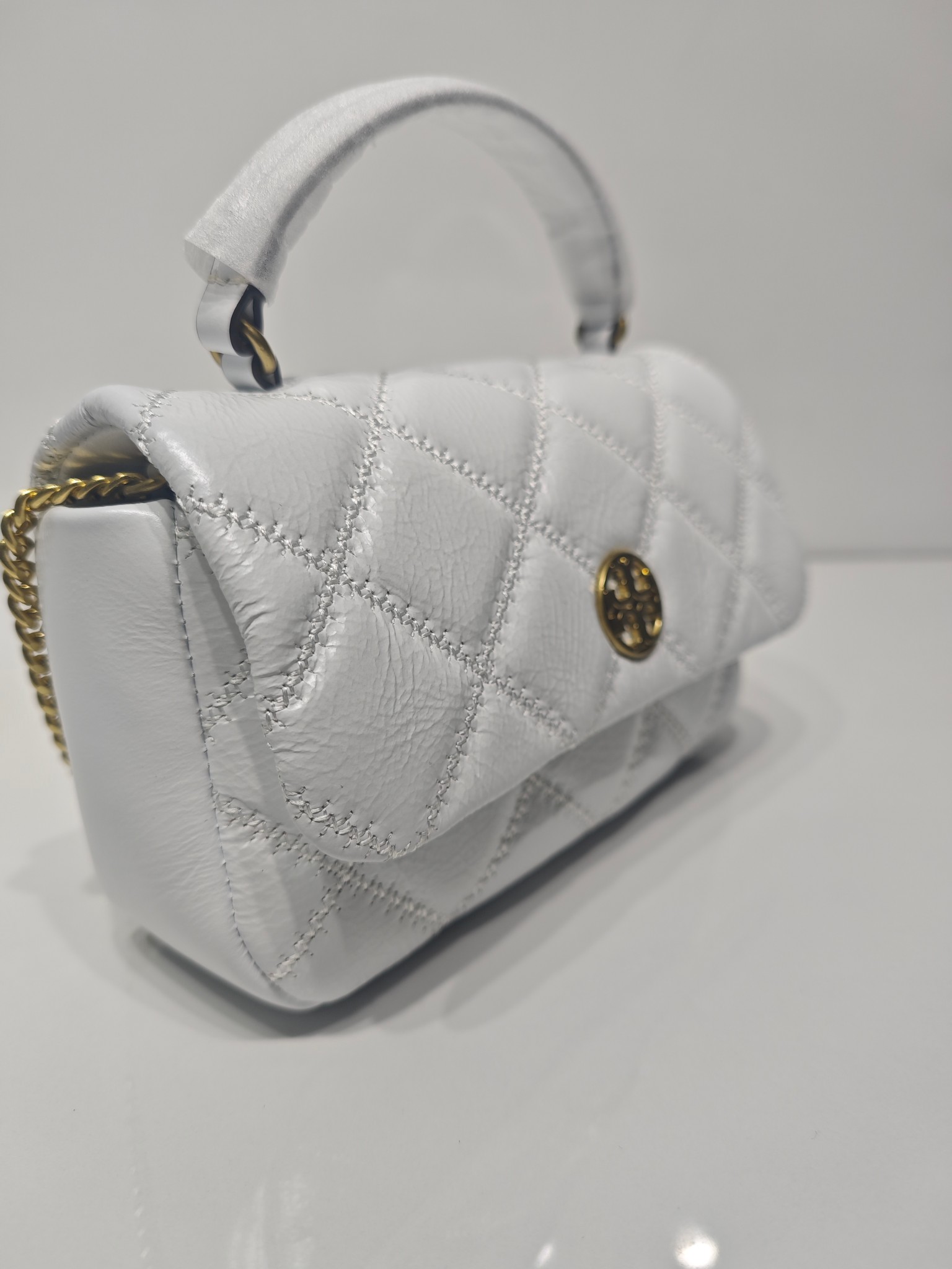 Tory Burch TB 新款willa全皮白色 了