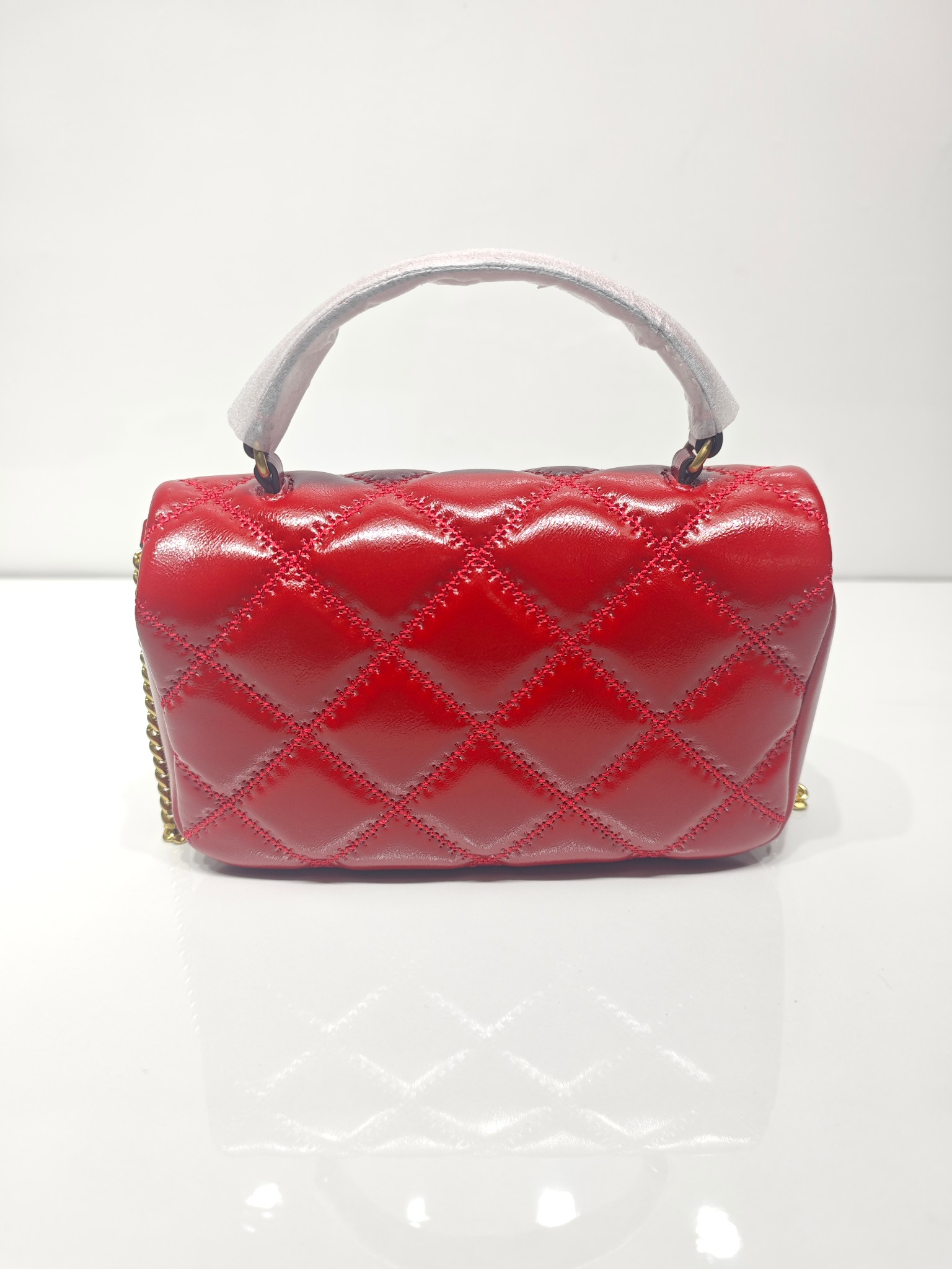 Tory Burch TB 新款willa全皮红色 了