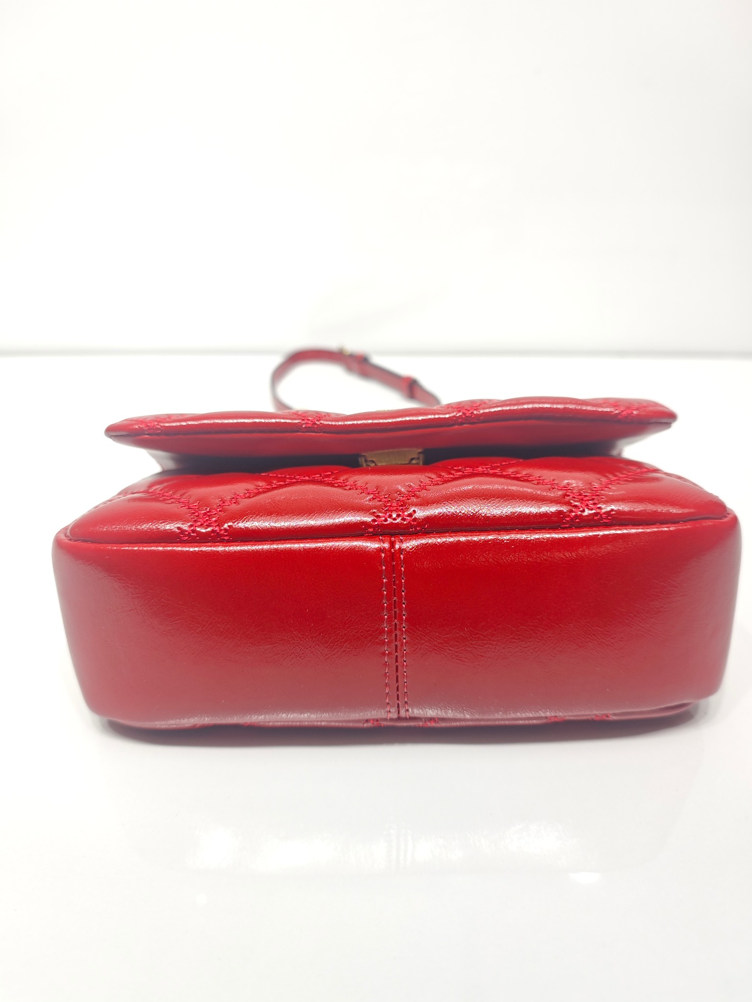 Tory Burch TB 新款willa全皮红色 了