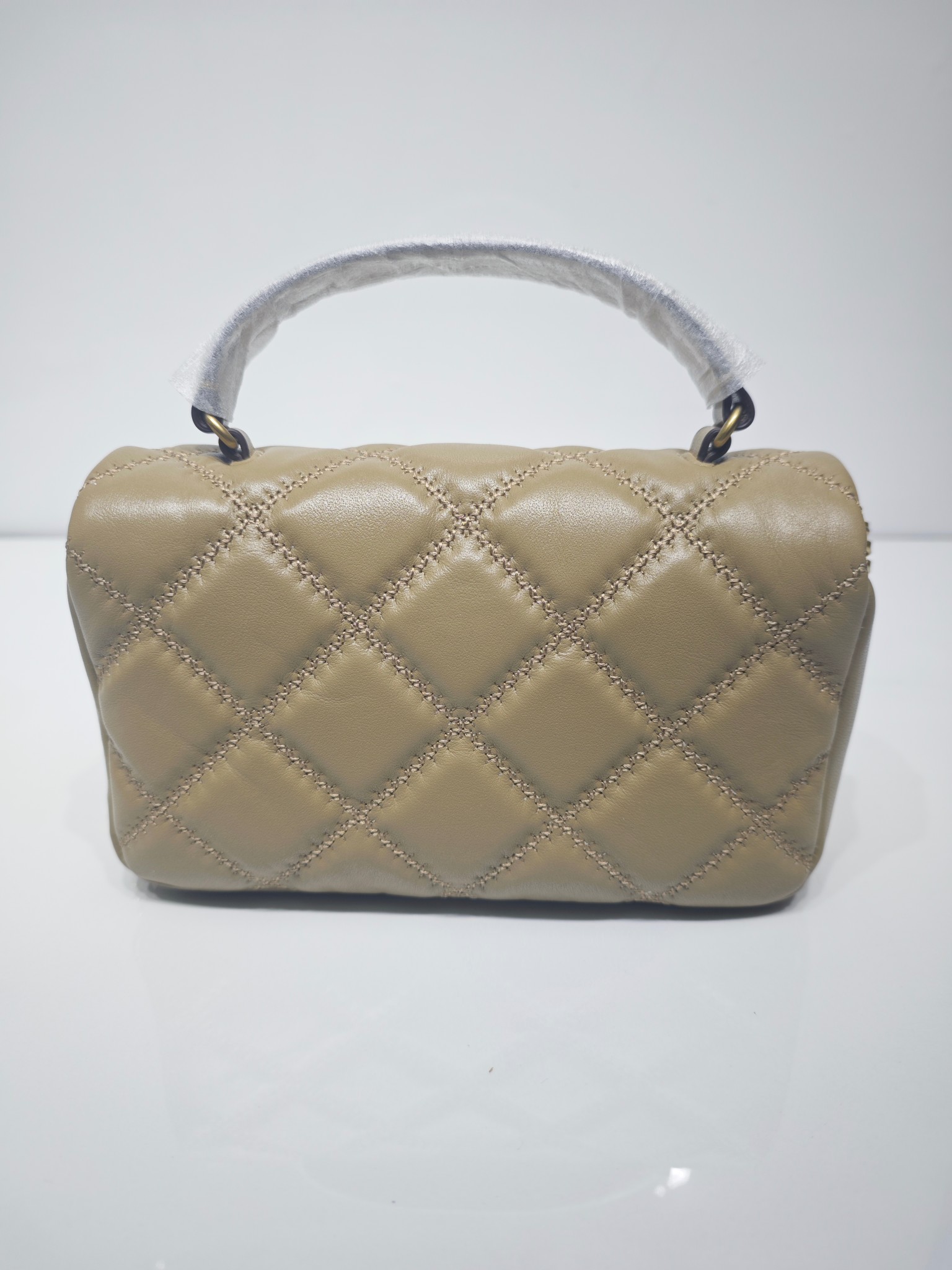 Tory Burch TB 新款willa全皮杏色 了