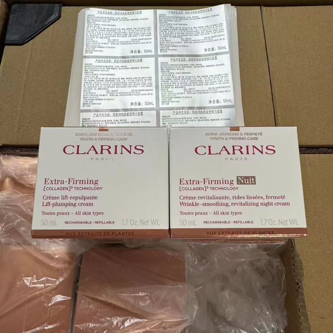 60. New Clarins Day Cream 50ml / Yue B version 60. New Clarins Night Cream 50ml / Yue B version 🔜 Mingtong version. Hi…