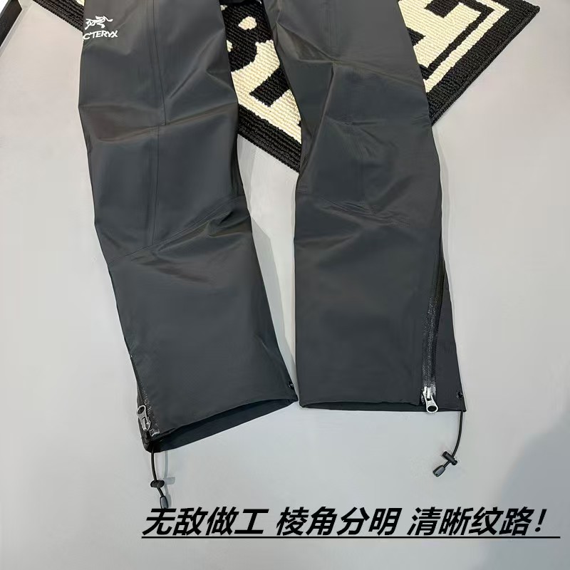 Arc'teryx Beta AR Waterproof Gore-Tex Pants Full Zip for Hiking, Black 4 a1739109030743 4881