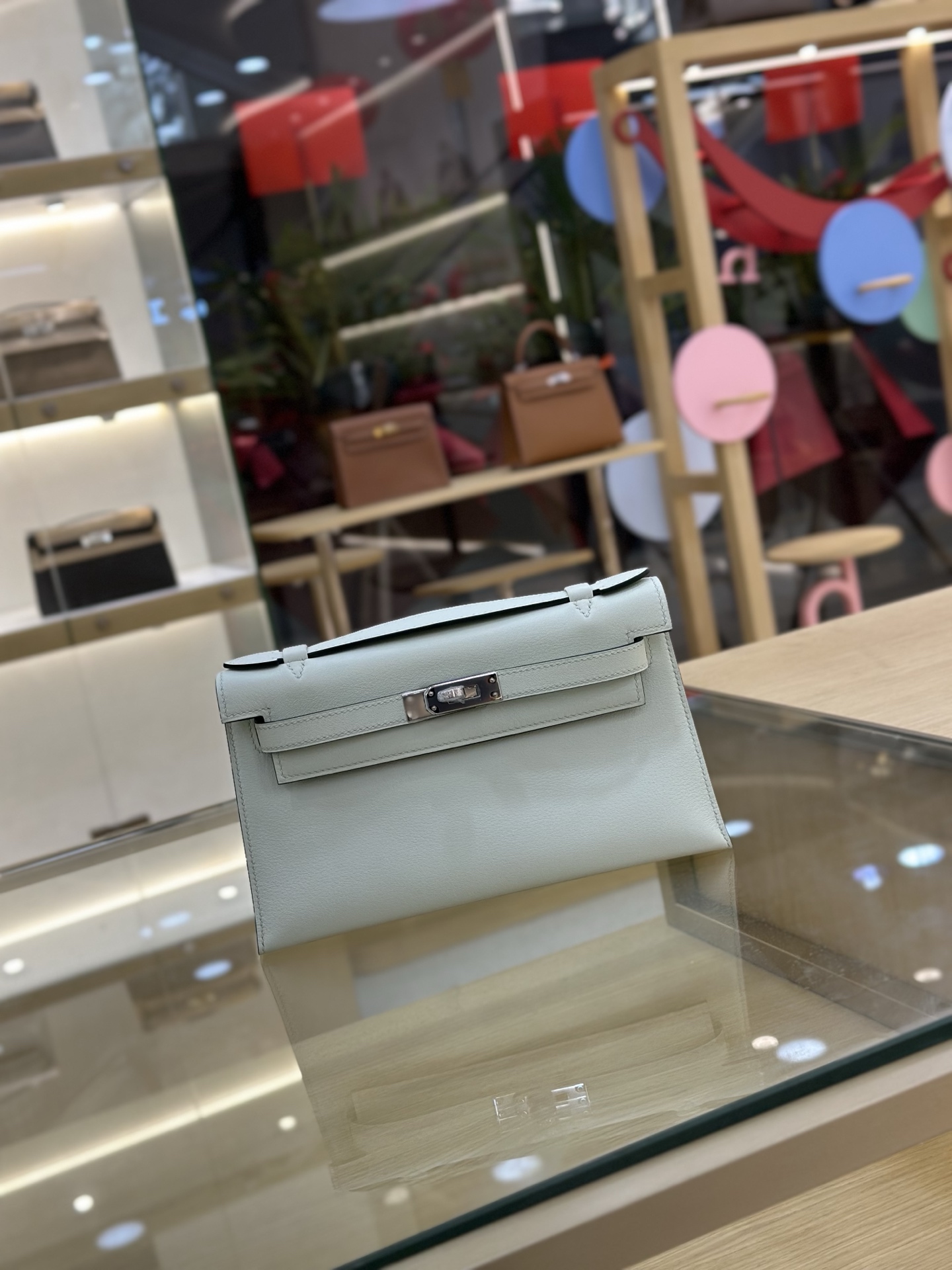 NO:698107,Fully hand-stitched Mini Kelly 22cm imported Swift leather bubble green silver buckle, Hermes, hermes, stuart weitzman, Hermes,19860909全手缝一代Mini Kelly 22cm 进口Swift皮 气泡绿银扣,爱马仕,hermes,stuart weitzman,Hermes,,Bag