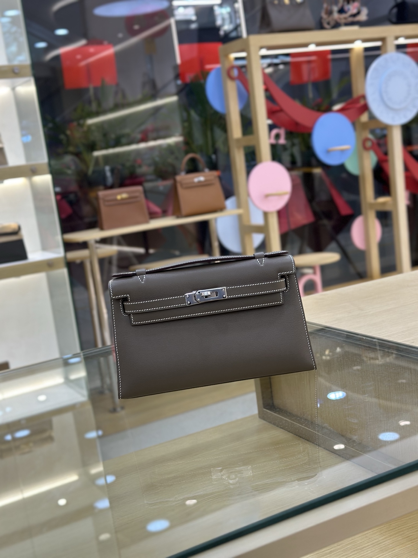 NO:698122,Fully hand-stitched Mini Kelly 22cm imported Swift leather elephant gray silver buckle, Hermes, hermes, stuart weitzman, Hermes,19860909全手缝一代Mini Kelly 22cm 进口Swift皮 大象灰银扣,爱马仕,hermes,stuart weitzman,Hermes,,Bag