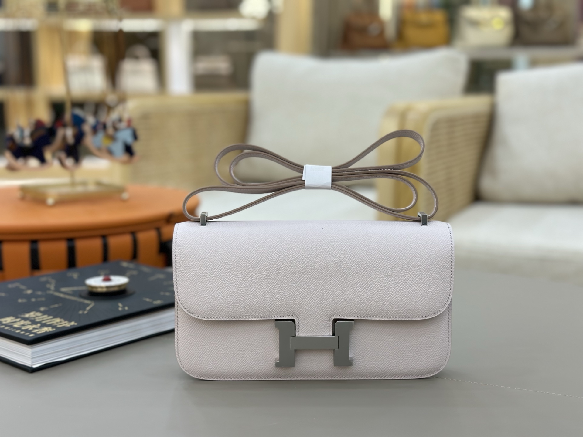 Hermes Style Pink Leather Bag Lookbook Reference image 1