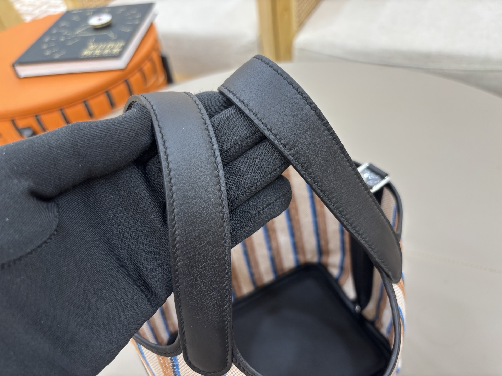Striped Embroidered Bucket Bag - Stylish & Functional 2025 Design 8 i1750080834021 5054 0 6