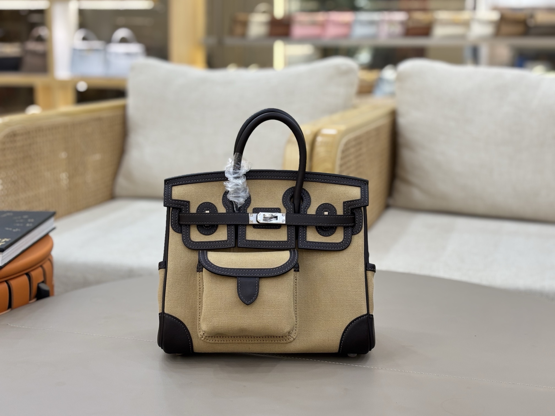 NO:700060,Cargo Platinum 25CM. Handmade bag!  Wax thread hand sewing available from stock mousse, Hermes, hermes, Hermes,19860909Cargo铂金25CM. 手拎手工包！蜡线手缝 现货供应 慕斯,爱马仕,hermes,Hermes,,Bag