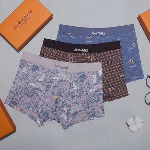 Louis Vuitton Clothing Panties Printing Men Spandex