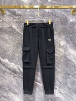 Prada Clothing Pants & Trousers Cotton Fall/Winter Collection Fashion Casual