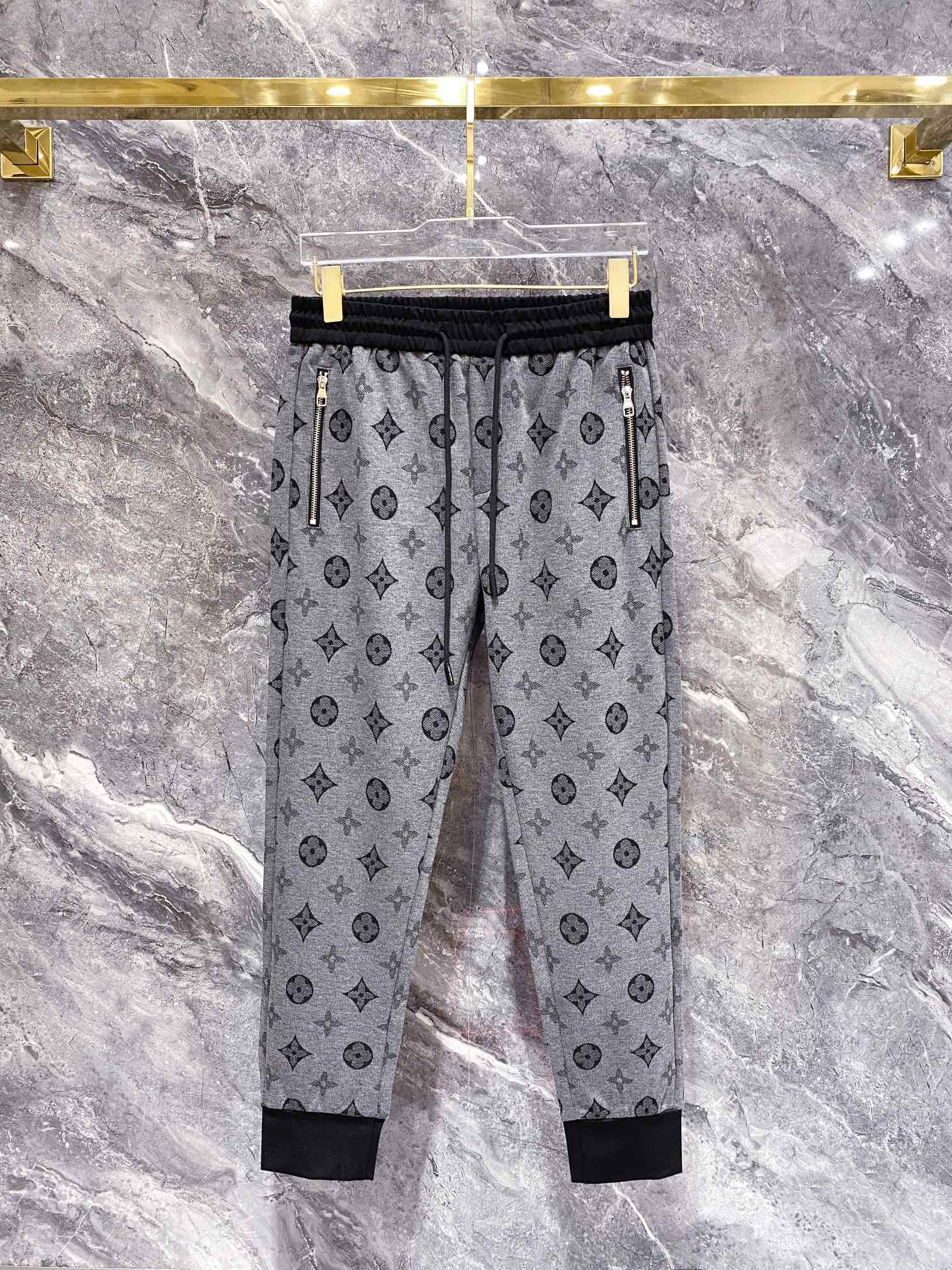Louis Vuitton Clothing Pants & Trousers Embroidery Nylon Fall/Winter Collection Fashion Casual