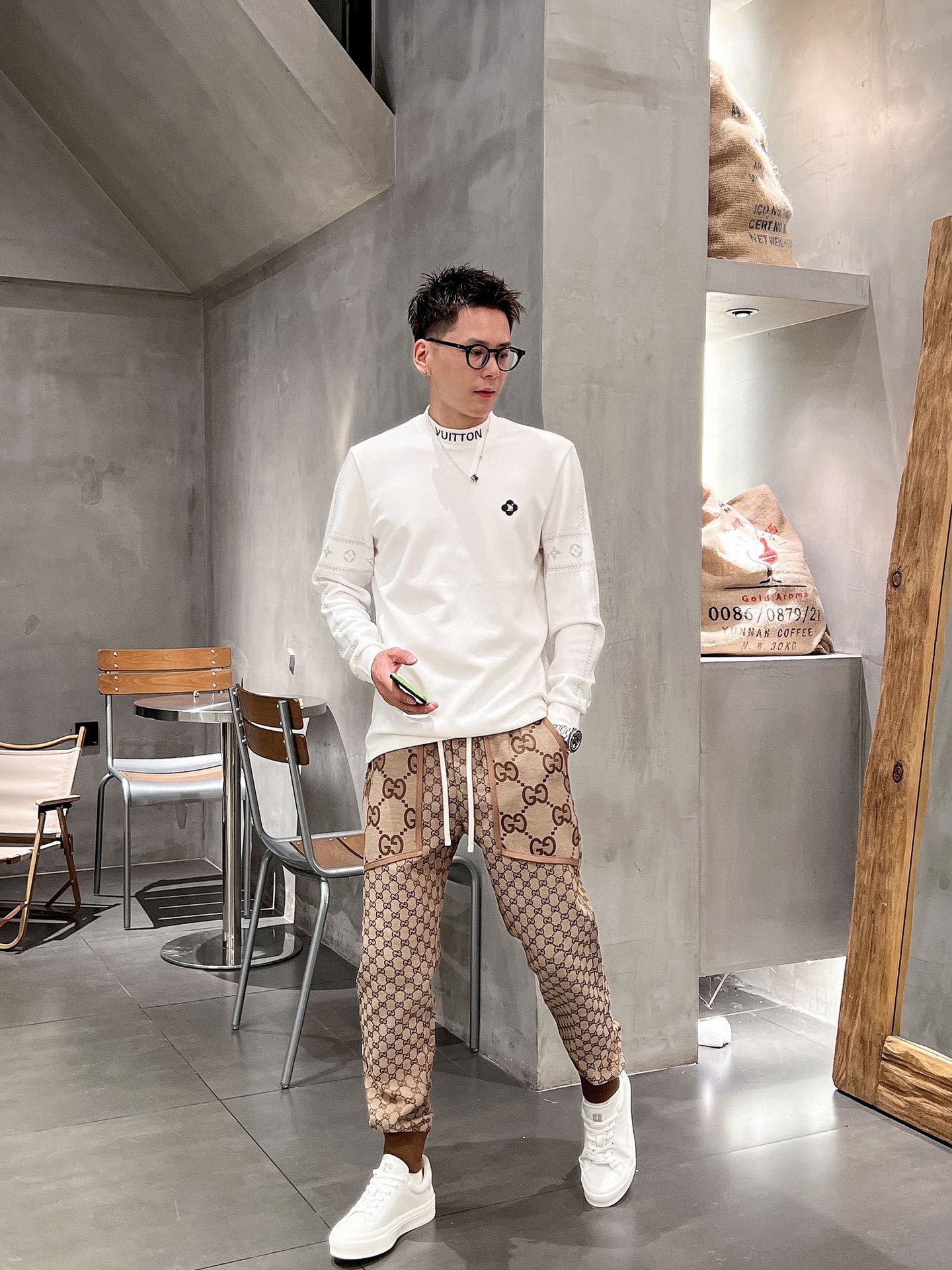 Gucci Clothing Pants & Trousers Fall/Winter Collection Fashion Casual