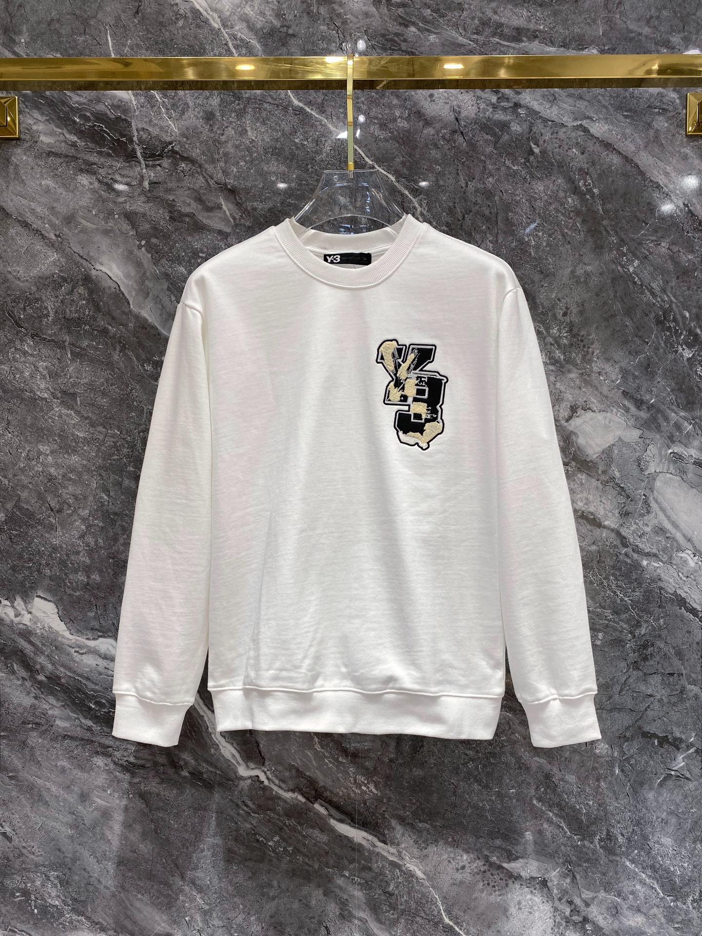 Y-3 Clothing Sweatshirts Top Fake Designer
 Embroidery Fall/Winter Collection