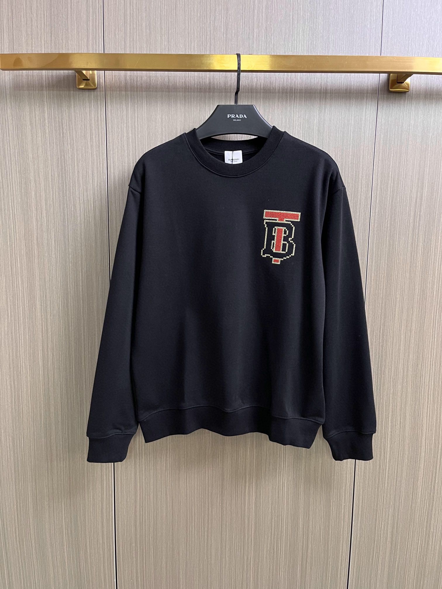 Fake High Quality Burberry Clothing Sweatshirts Embroidery Unisex