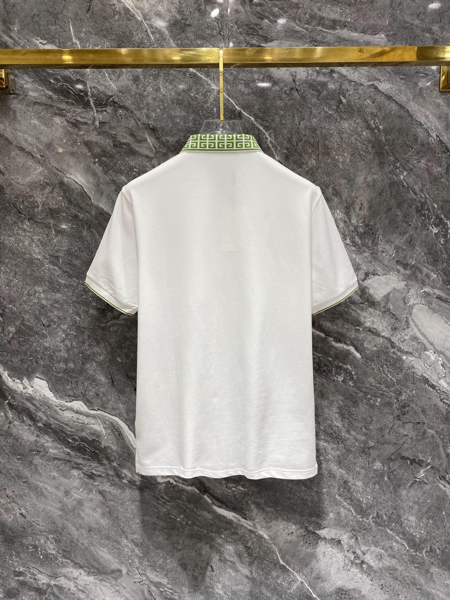 🔥 纪梵希 GIVENCHY 回纹领刺绣短袖Polo衫📏 尺码：M-3XL💎 面料工艺甄选高支精梳珠地棉