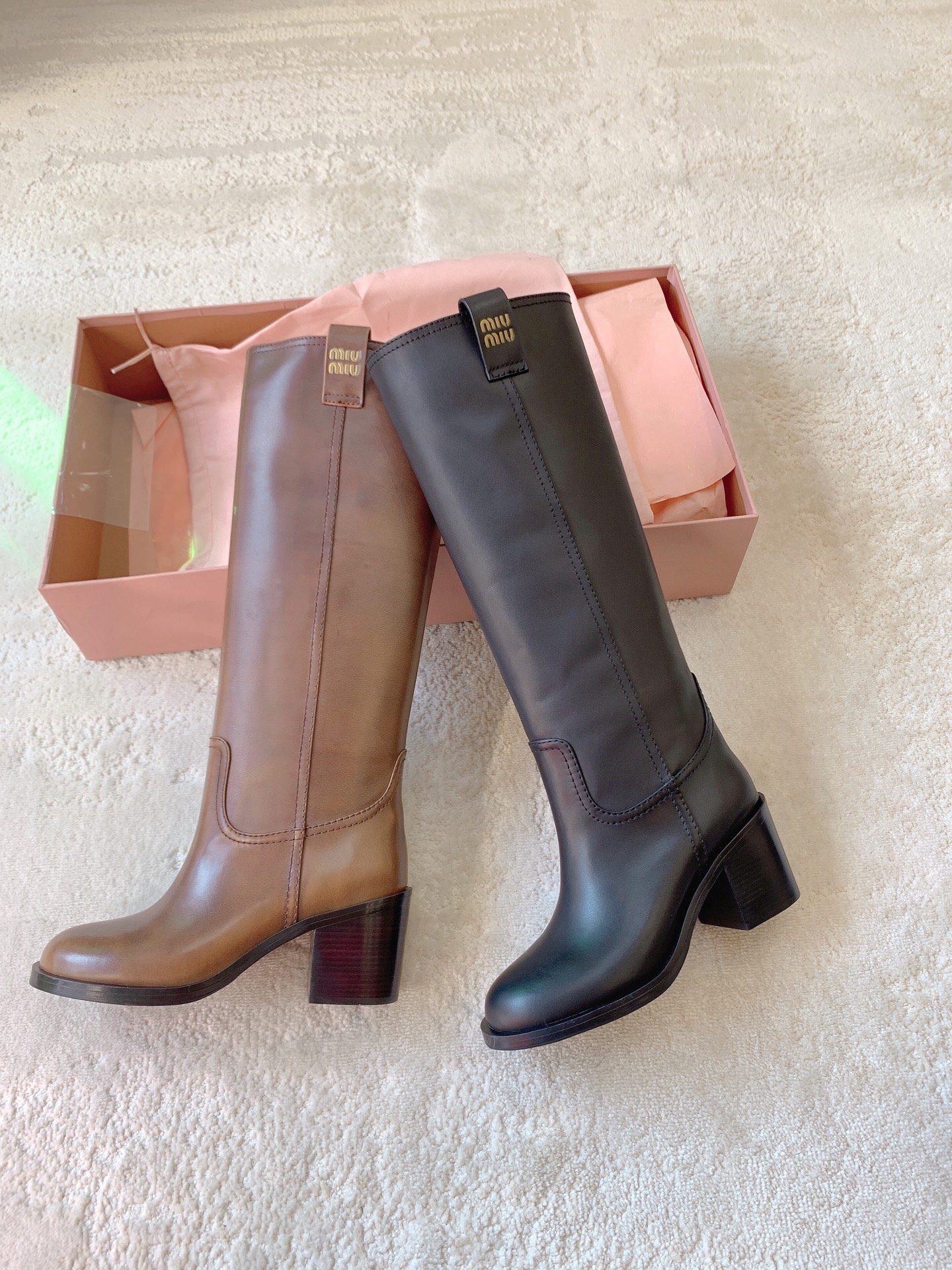MiuMiu Long Boots Cheap Replica Designer
 Girl Fall/Winter Collection