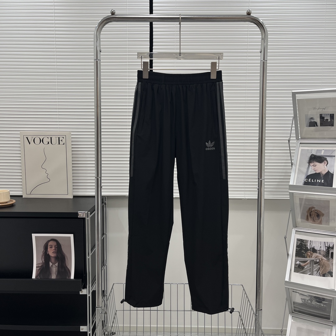 Adidas 2024 Embroidered Bars Sports Pants for Active Comfort and Style - 图片 3