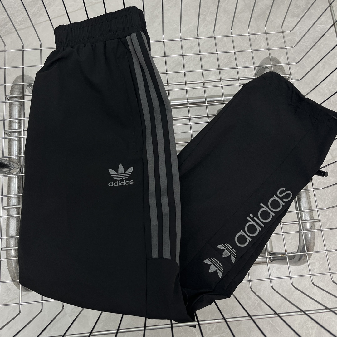 Adidas 2024 Embroidered Bars Sports Pants for Active Comfort and Style - 图片 8