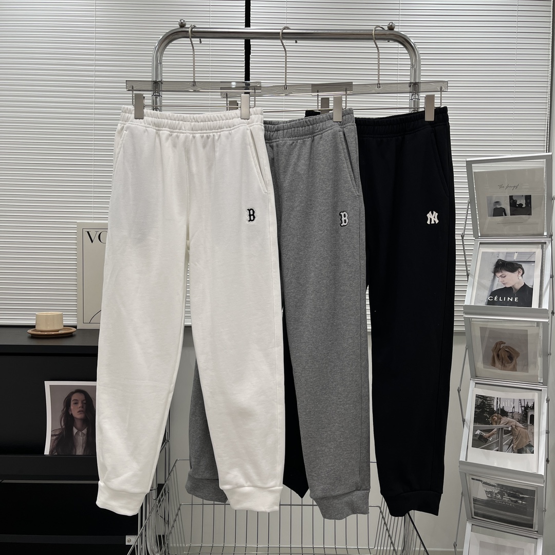 MLB Retrospect Series Sweatpants: Classic Style with Quality Embroidery, Comfortable and Stylish Fit - 图片 2