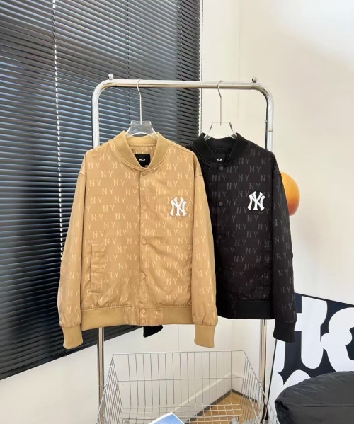 Products 16 MLB 2025 Unisex Vintage Baseball Jacket - Stylish Color Block Design