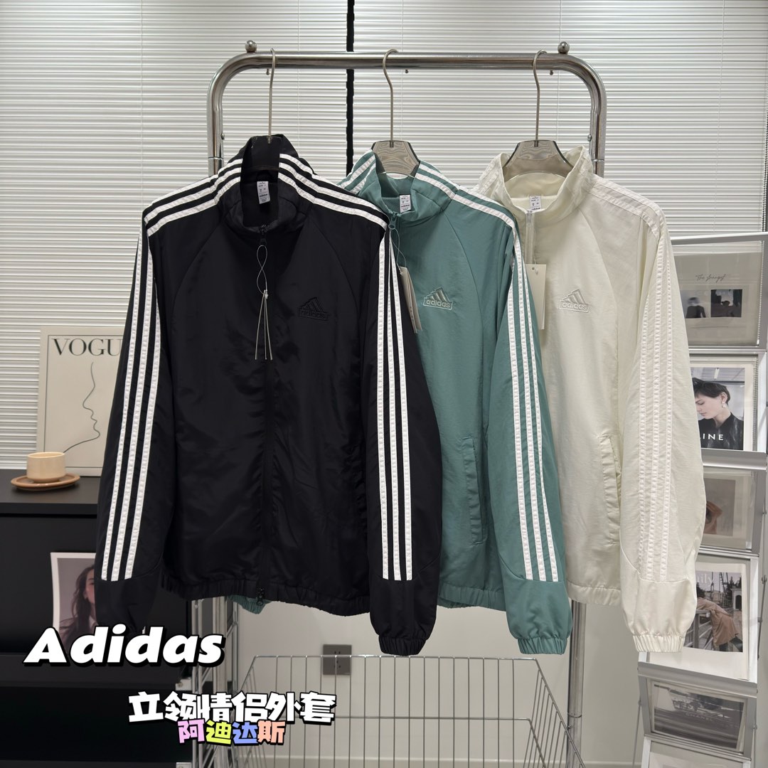 Adidas 2025 Spring-Autumn Couple T-shirts: Stylish, High Quality, Recommended for Sports Lovers - 图片 1